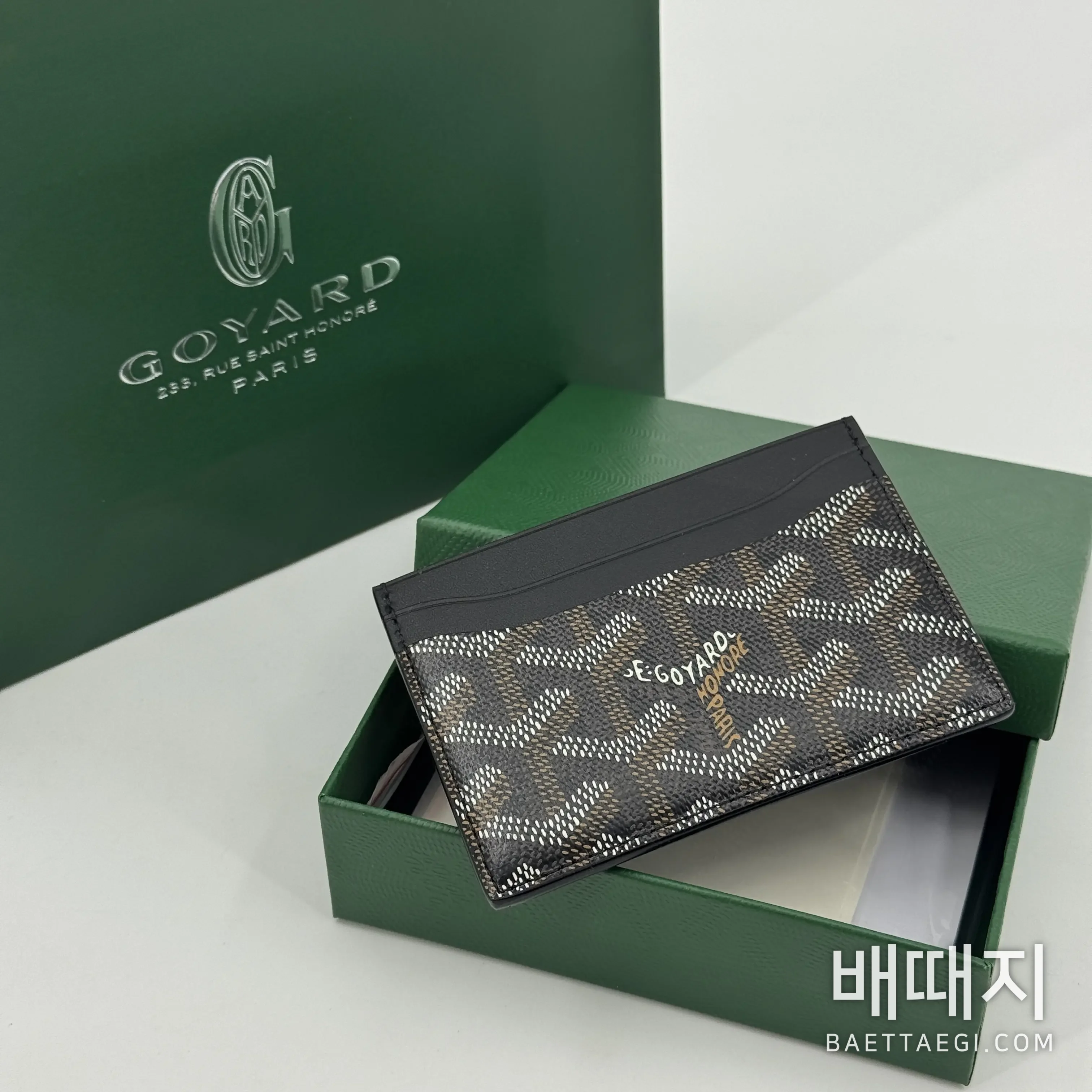 고야드 지갑 77067 검수사진 7