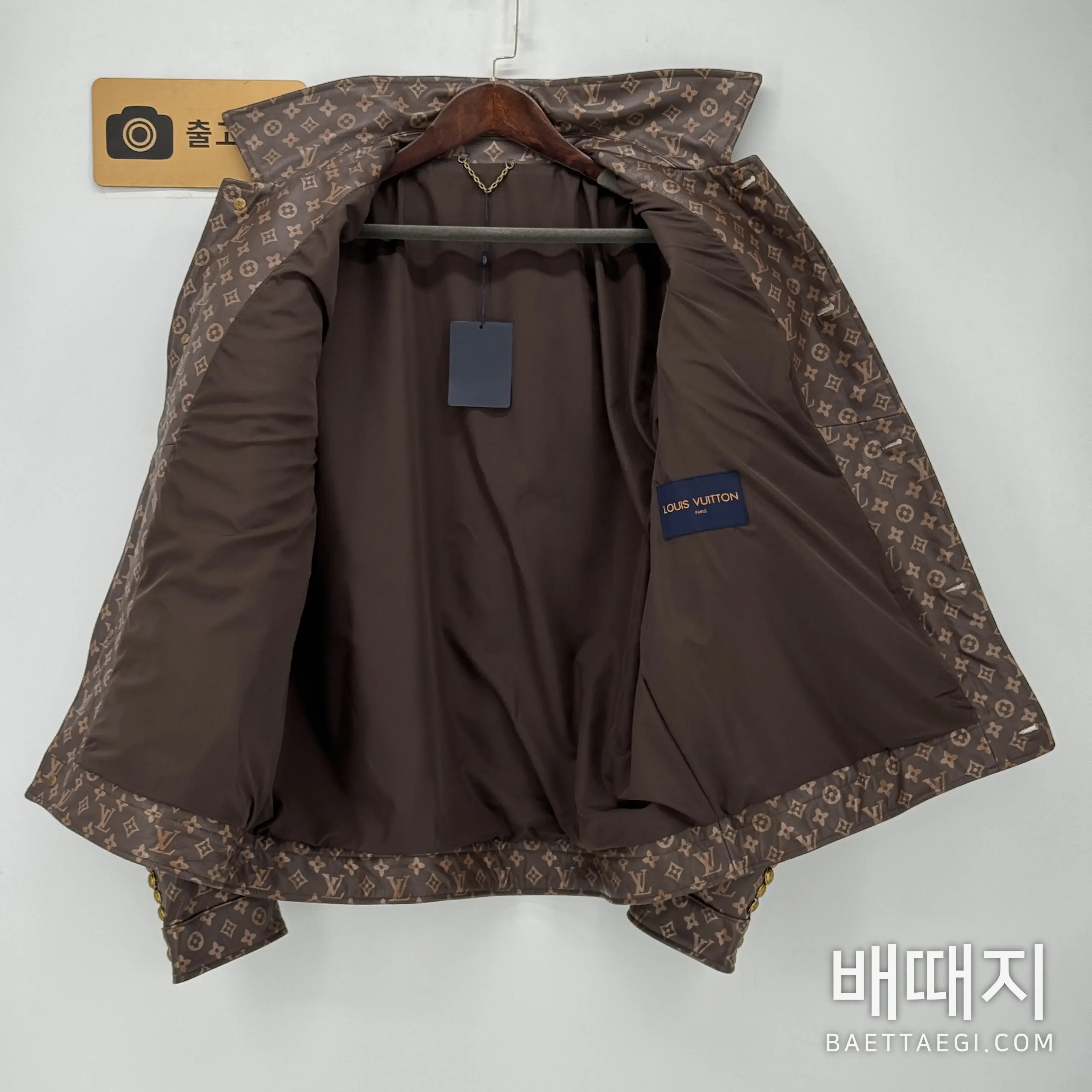 루이비통 가죽 자켓 156218 검수사진 3