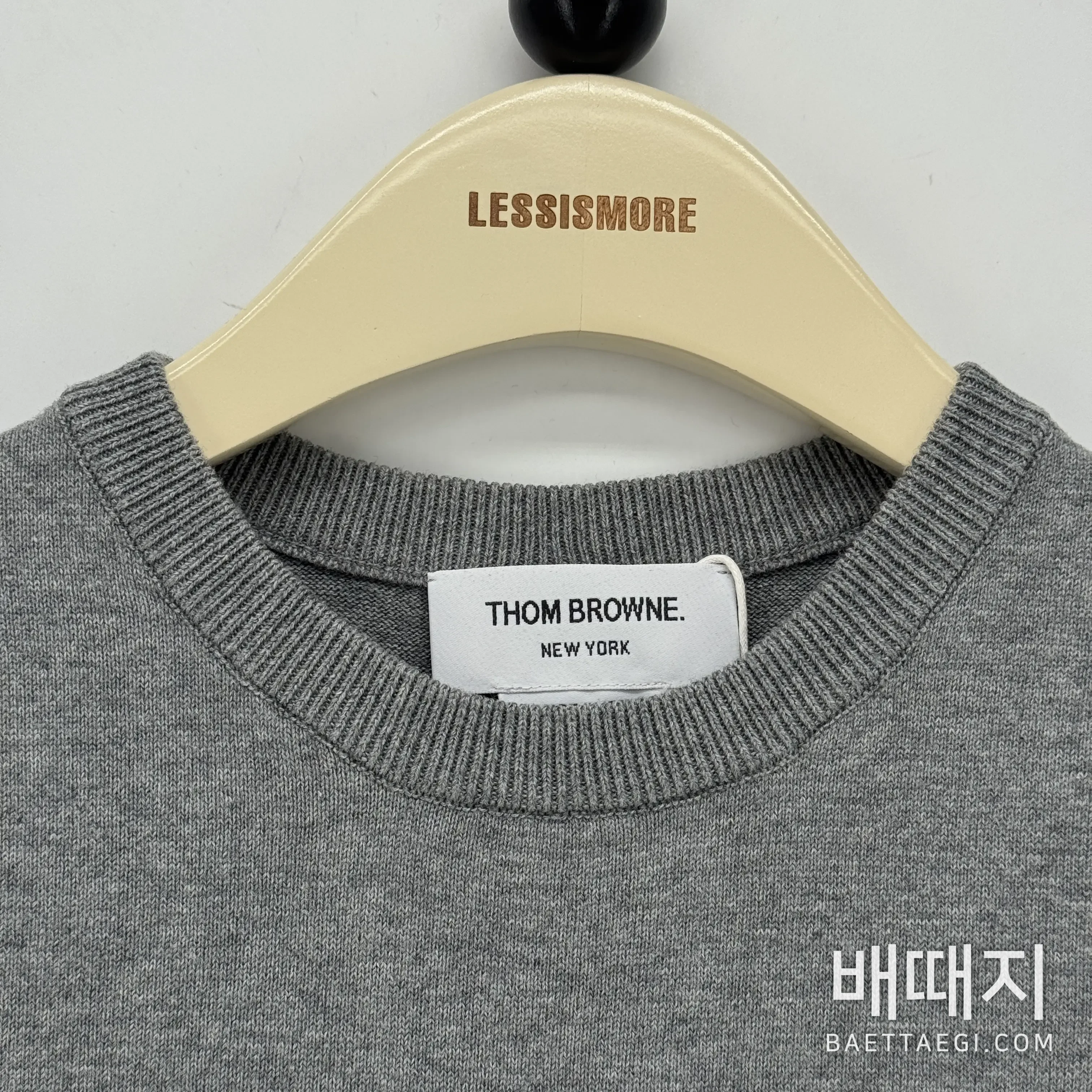 톰브라운 4바 스트라이프 플리츠 민소매 원피스 검수사진 5