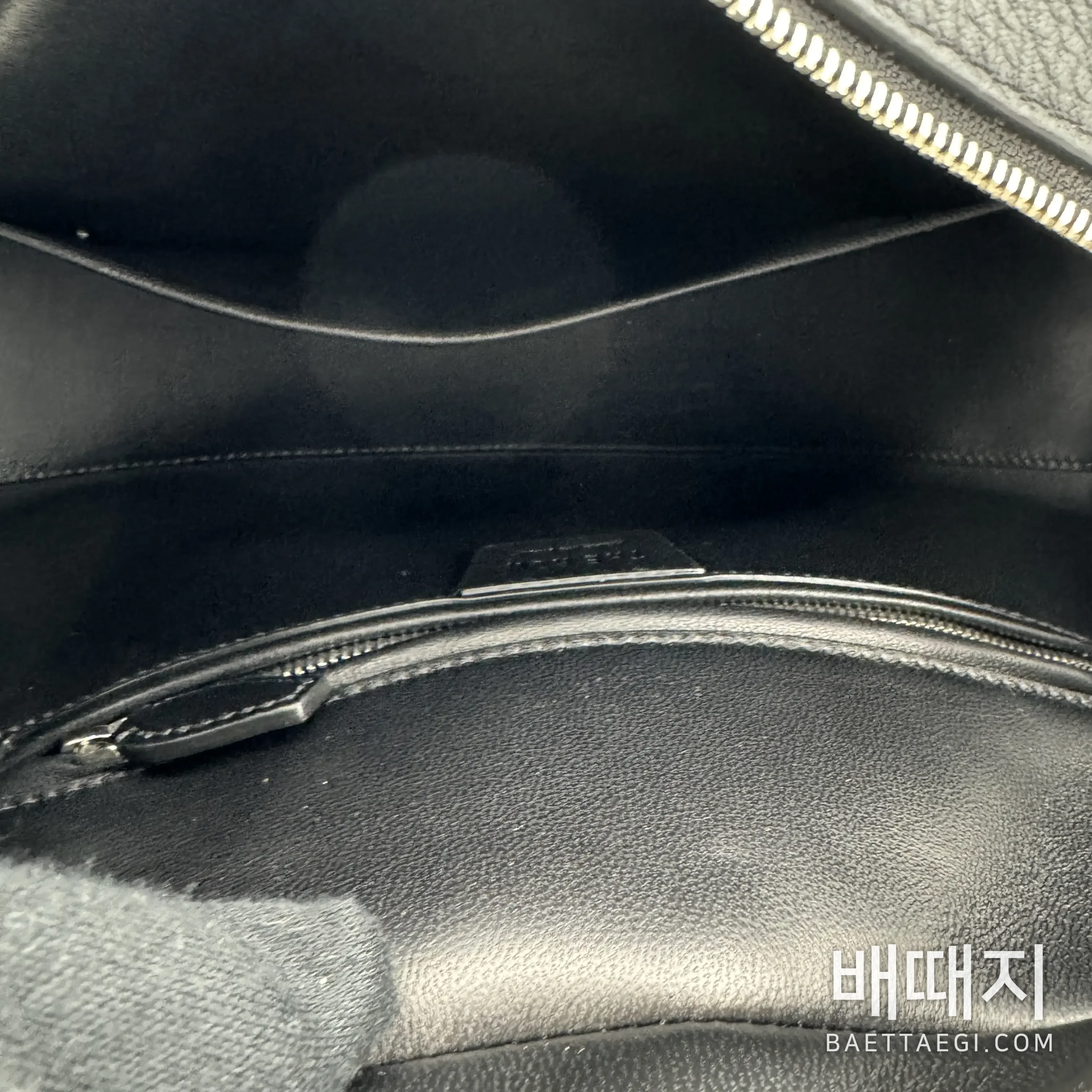 더로우 크레인 가죽 롱 핸들 가방 75486 검수사진 7