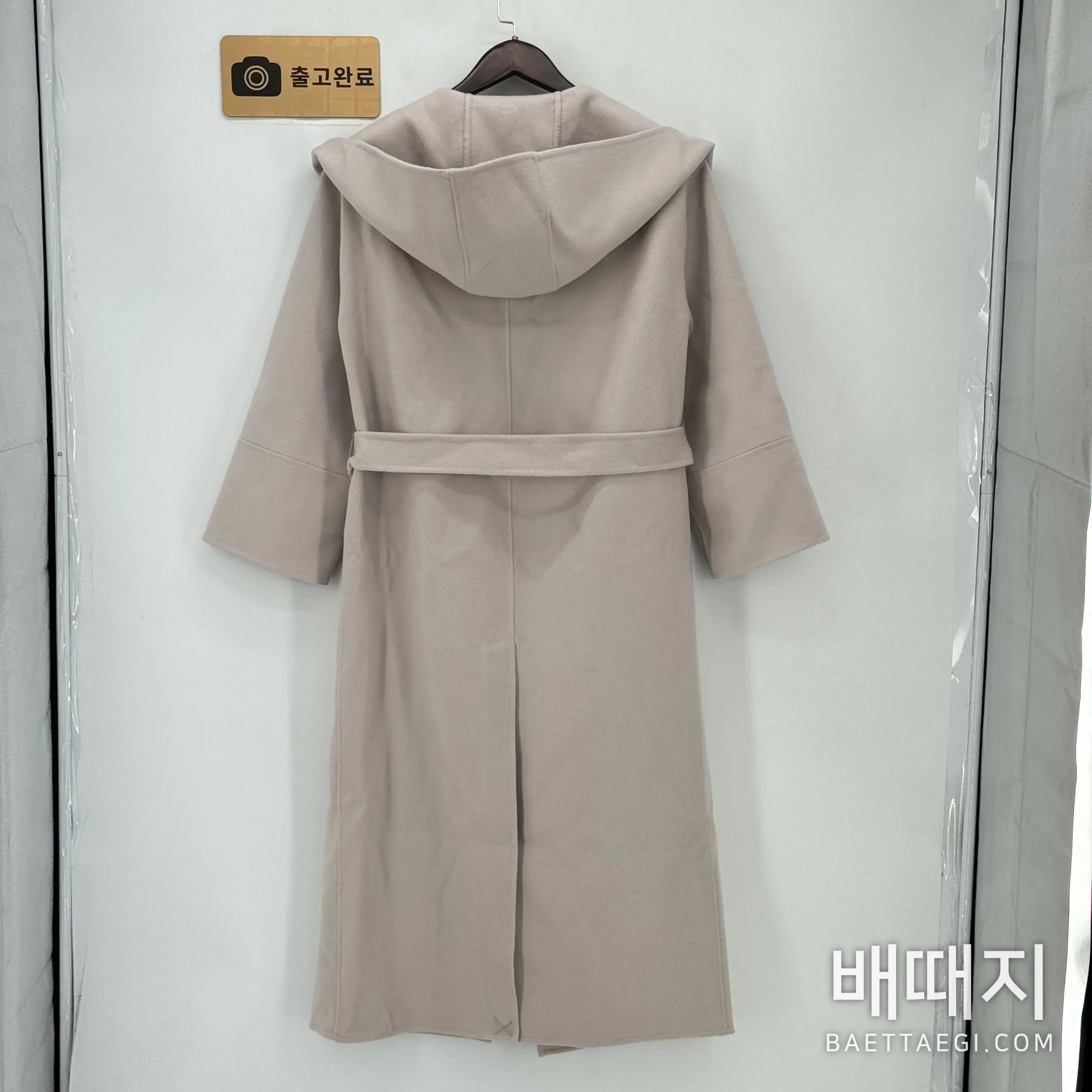 자켓 캐시미어 롱 코트 검수사진 2