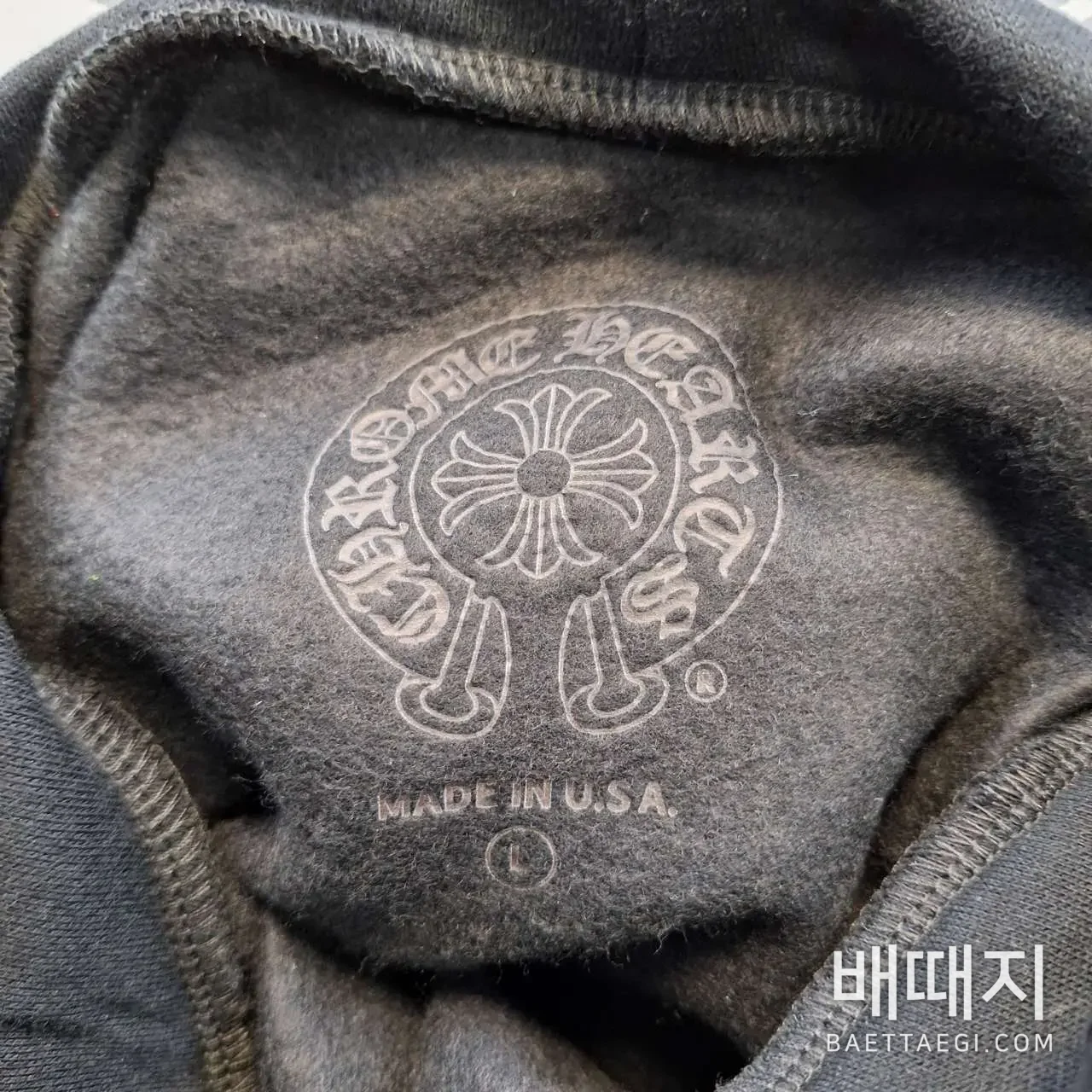 크롬하츠 남성 후드 티셔츠 199308 검수사진 3