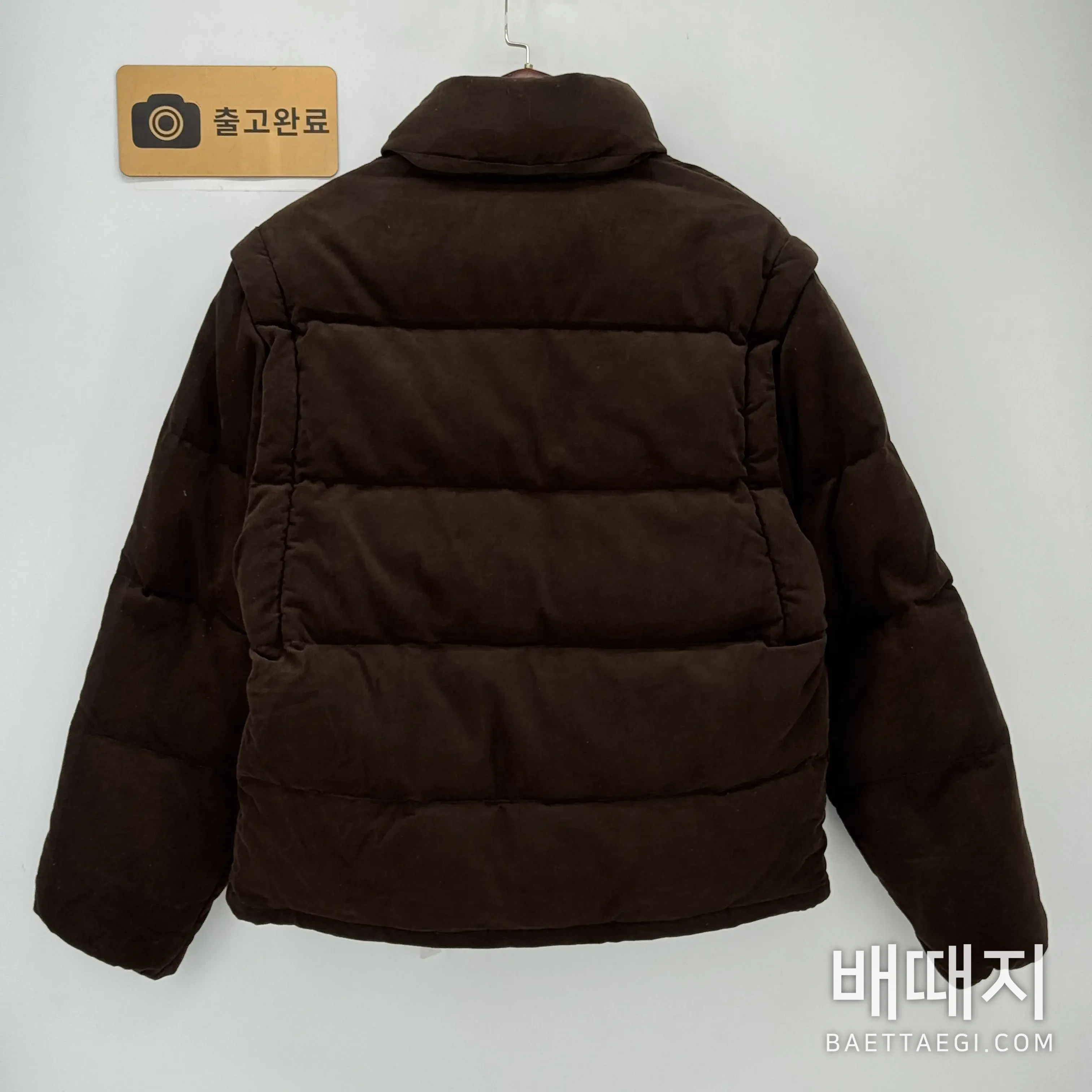 프라다 메탈 로고 남성 나일론 패딩 재킷 164990 검수사진 11