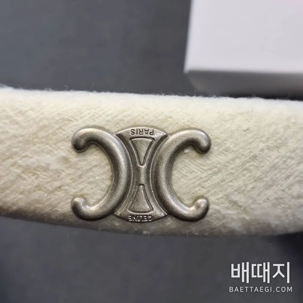 셀린느 헤어밴드 검수사진 3