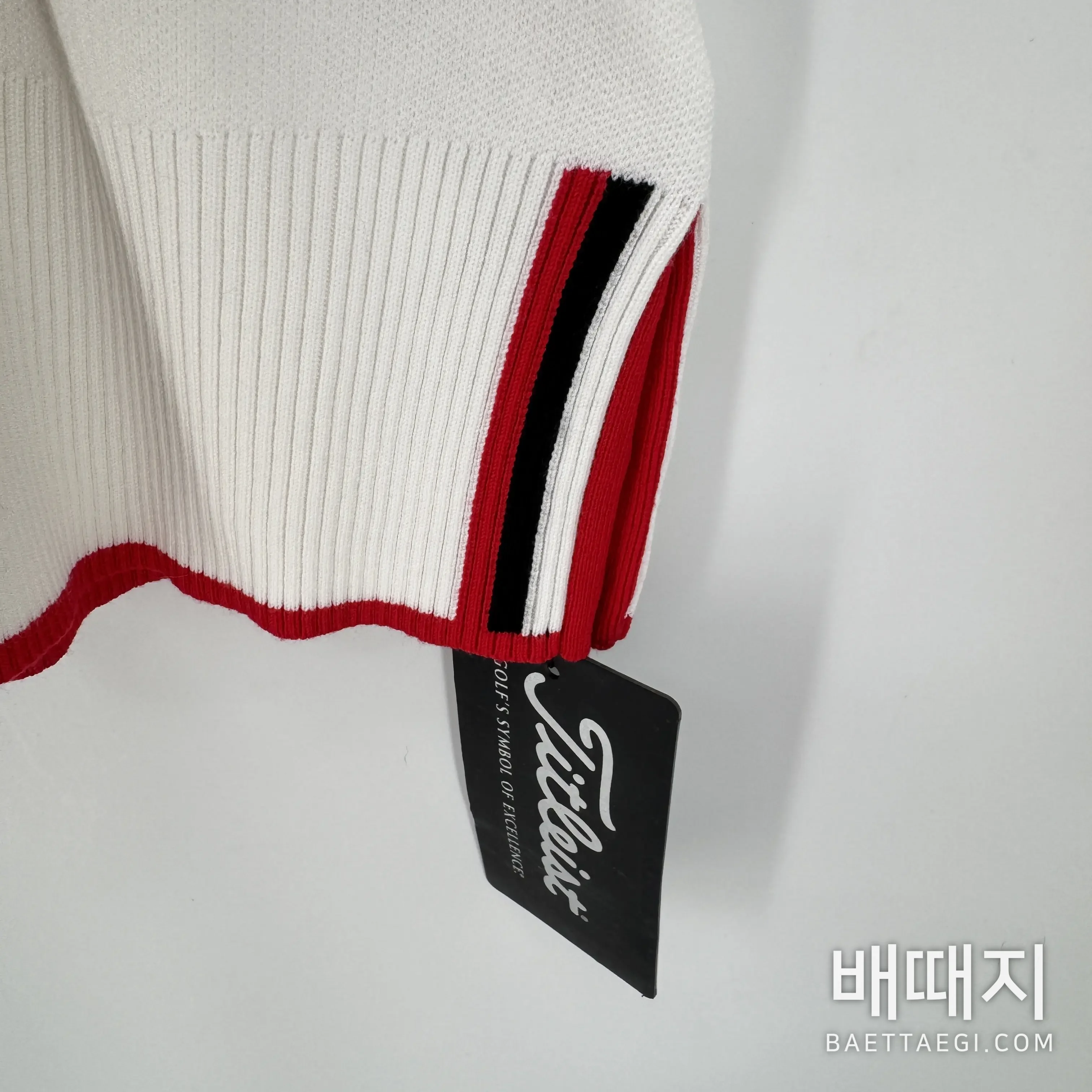 타이틀리스트 여성 V넥 니트 탑 205613 검수사진 3