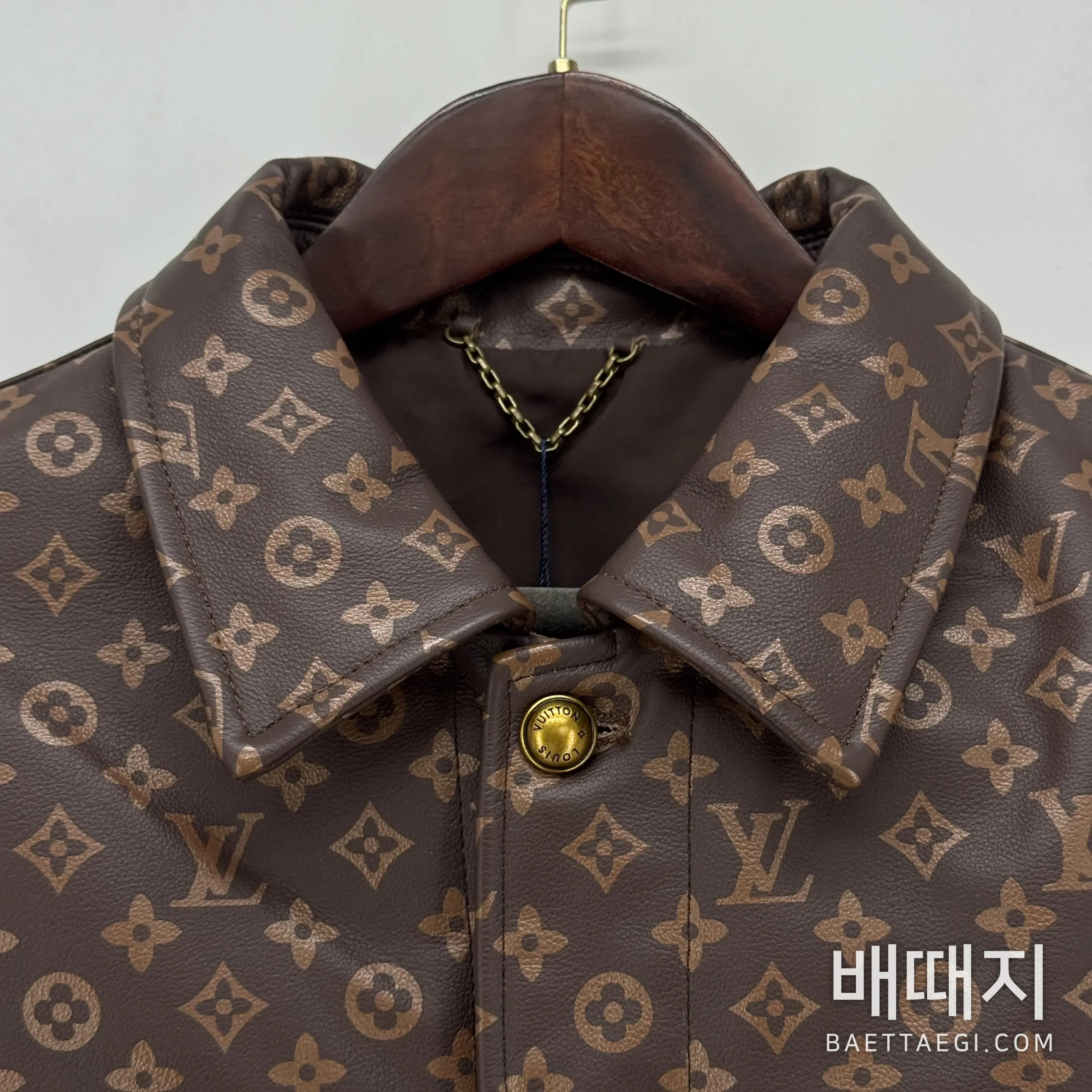 루이비통 가죽 자켓 156218 검수사진 9