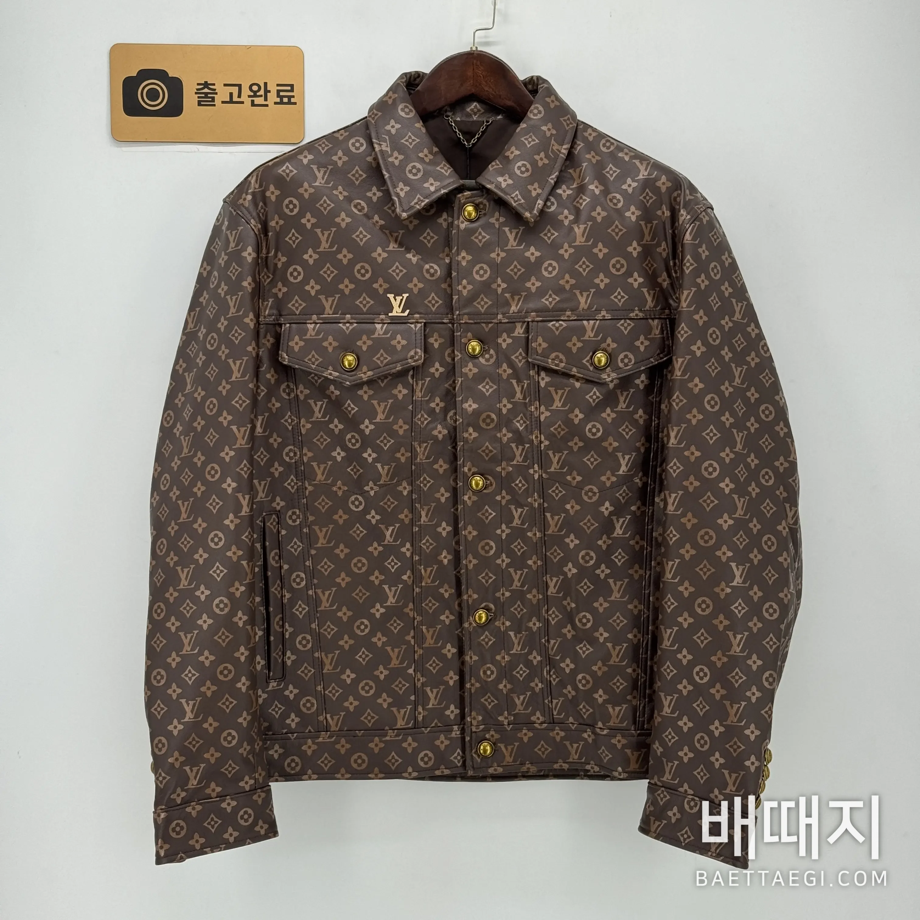 루이비통 가죽 자켓 156218 검수사진 1