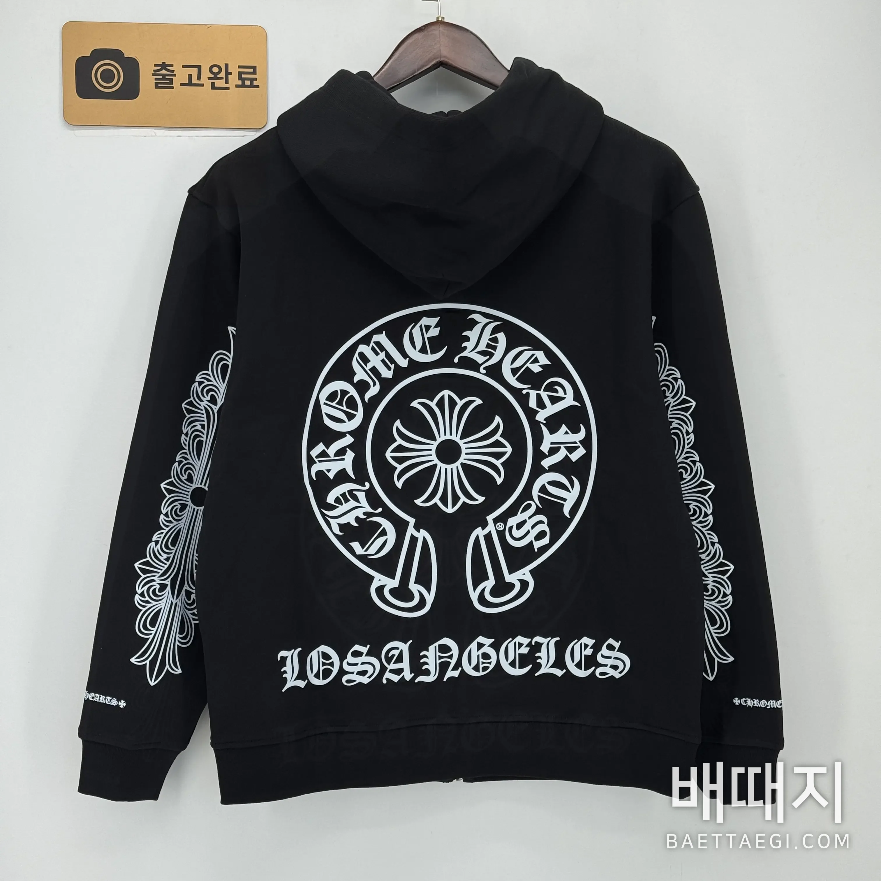 크롬하츠 남성 지퍼 후드 163447 검수사진 9