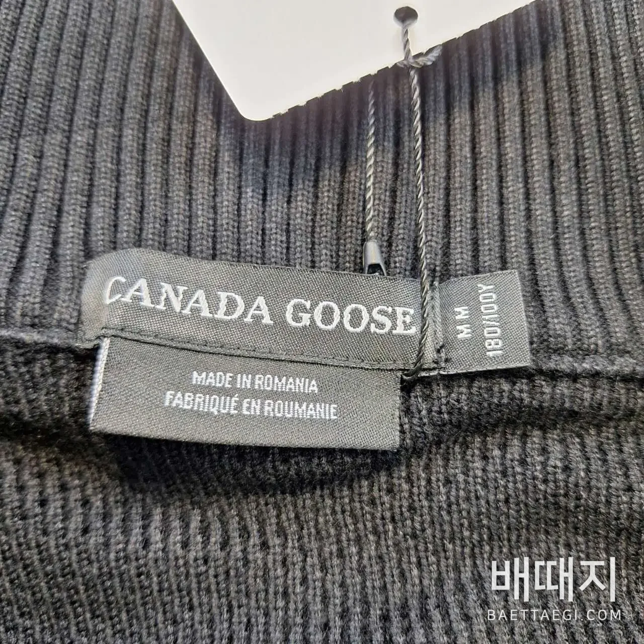 캐나다구스 [RF] 6830 블랙 205676 Canada Goose 6830 검수사진 3