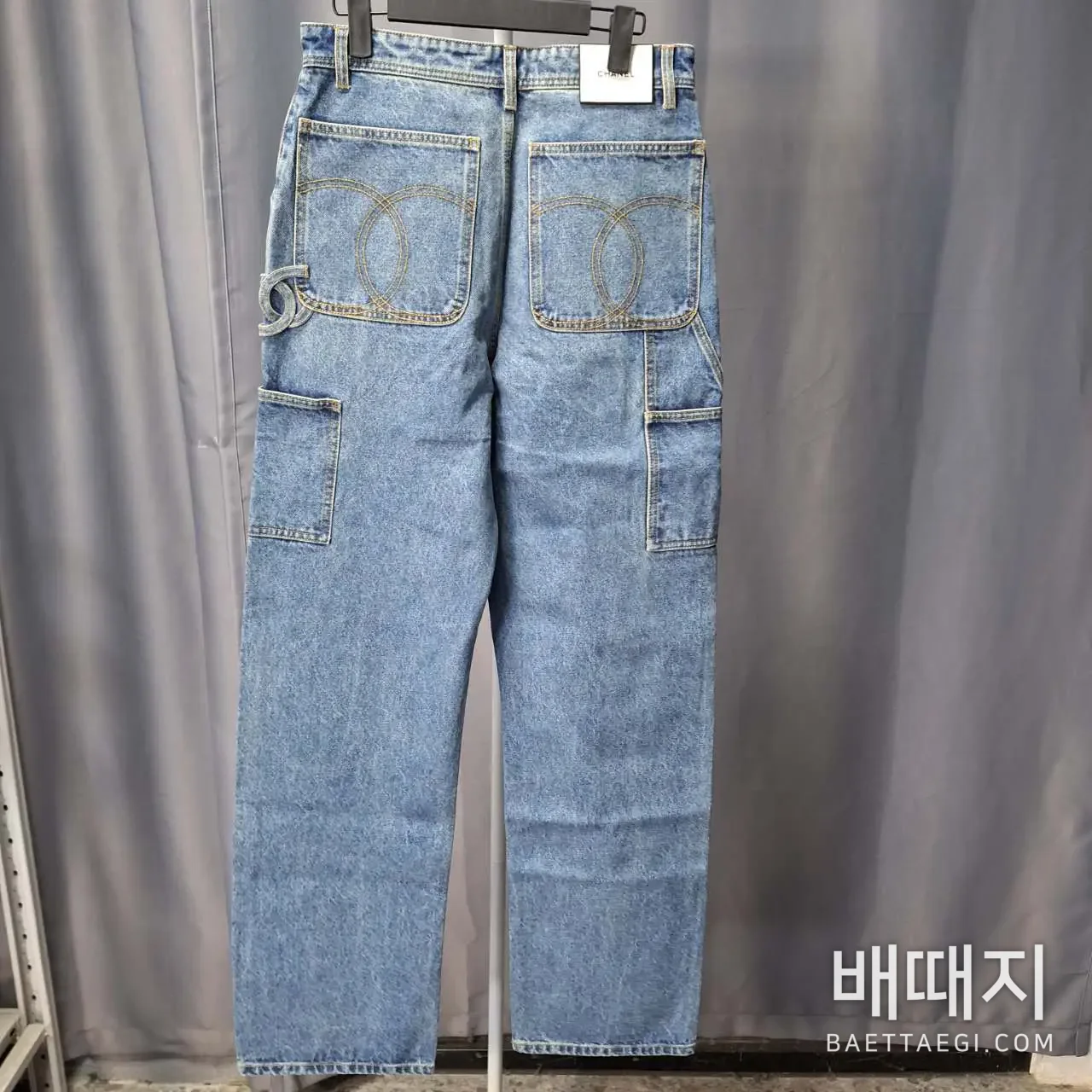 샤넬 데님 여성 바지 199449 검수사진 2