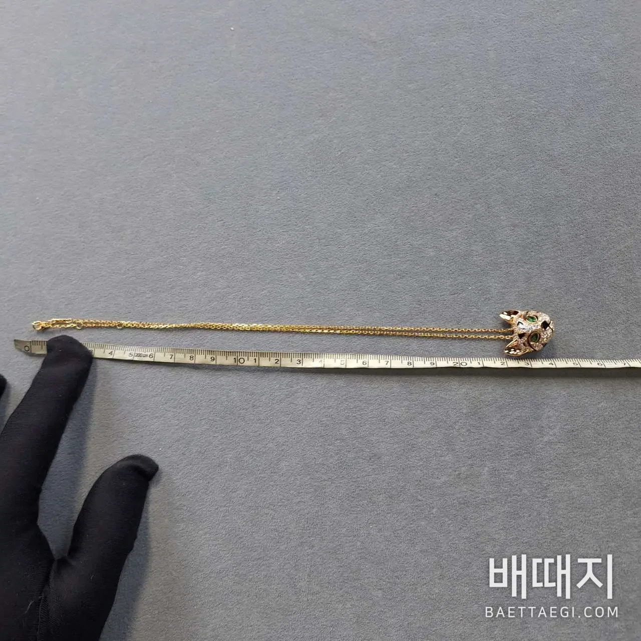 부쉐론 레오파드 캣 다이아몬드 목걸이 검수사진 5