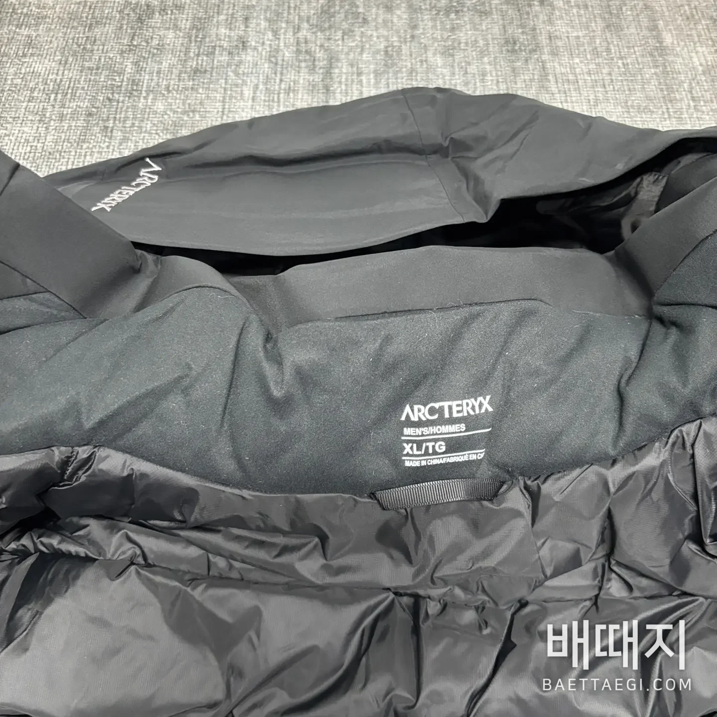 아크테릭스 [TZ] 마카이 자켓 블랙 200167 Arc'teryx Macai Jacket Black 검수사진 6