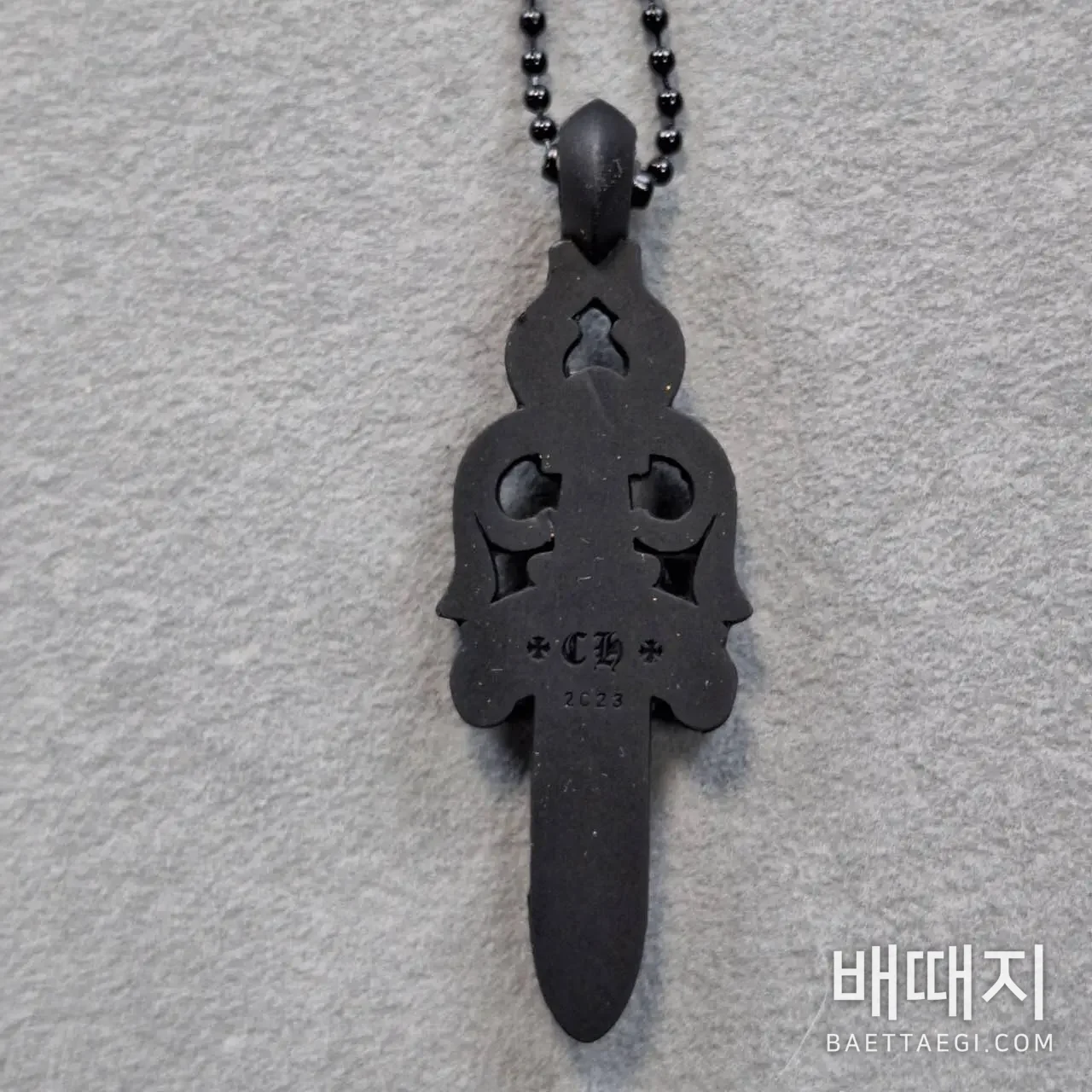 크롬하츠 레진 목걸이 163188 검수사진 3