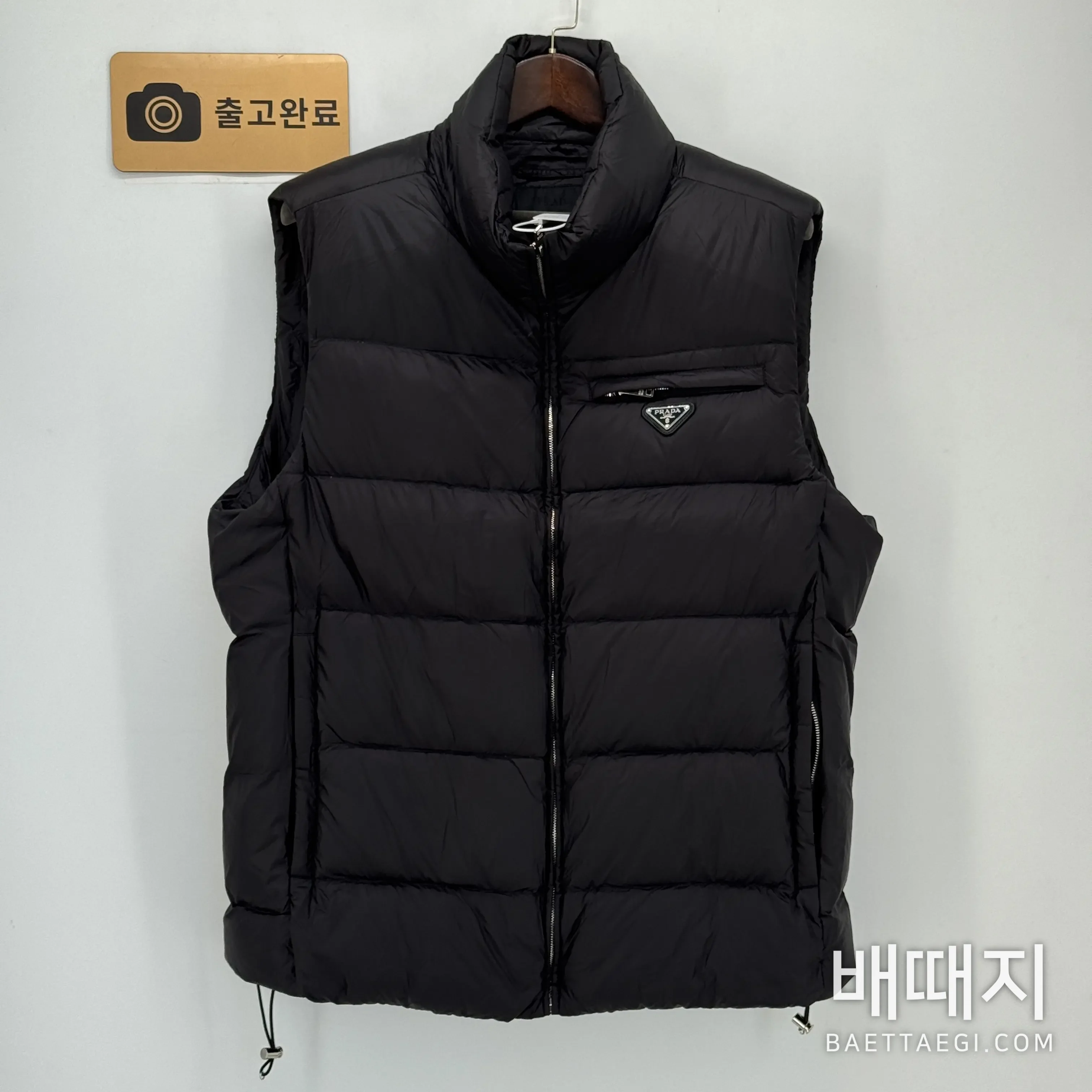 프라다 거위 솜털 남성 조끼 207265 검수사진 1
