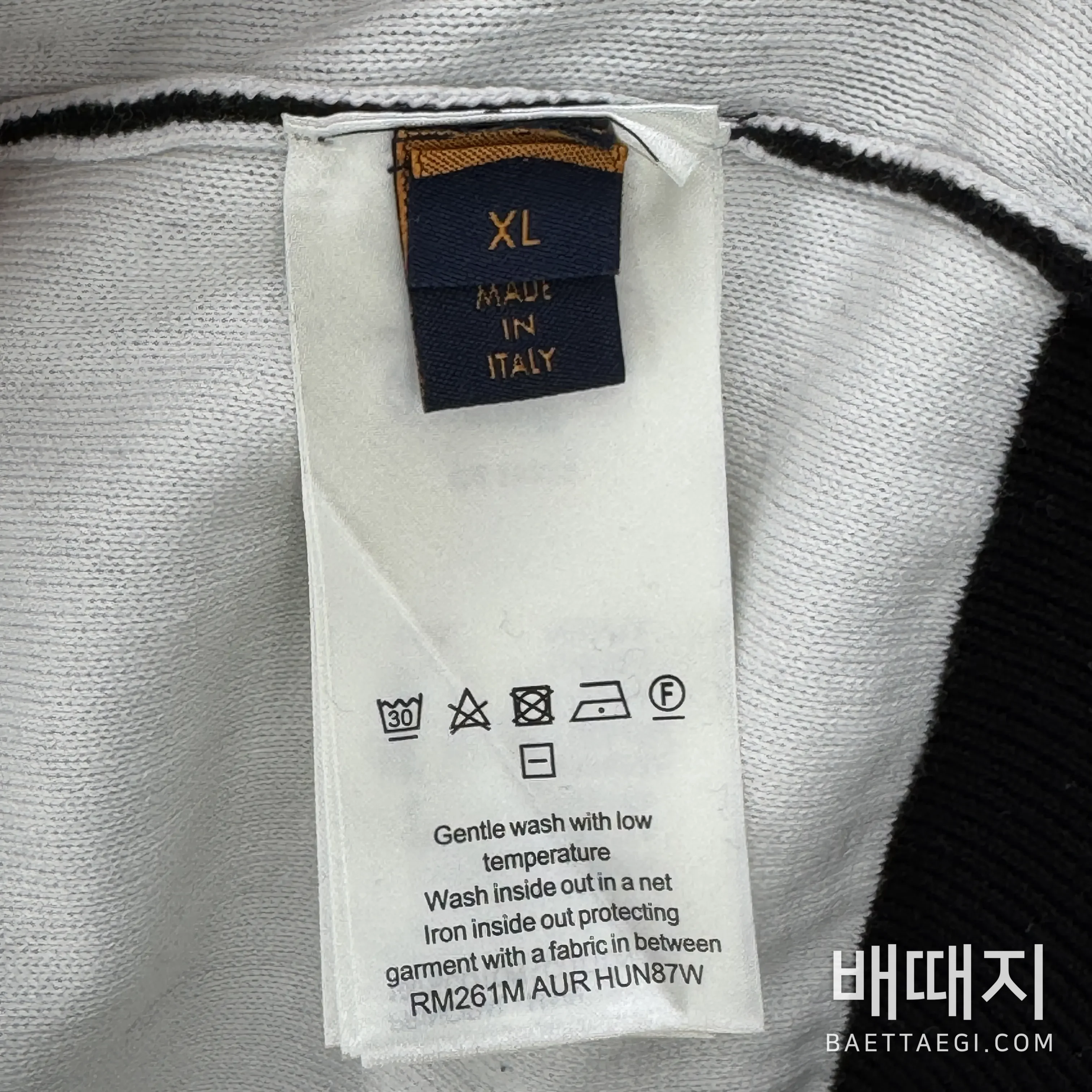 루이비통 모노그램 그라데이션 남성 니트 검수사진 2