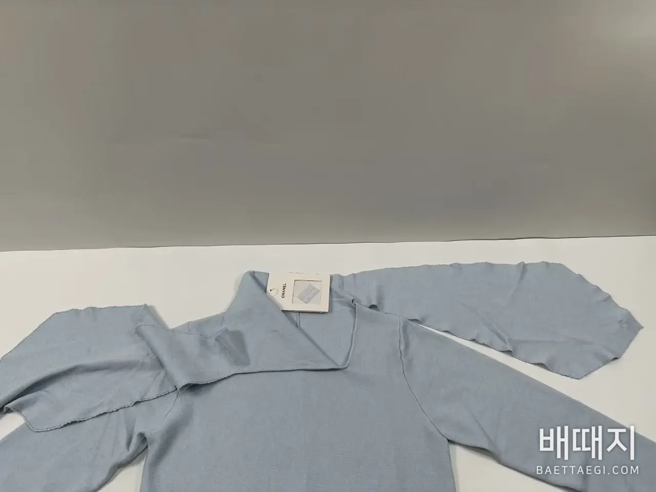 샤넬 스카프 긴팔 검수사진 7