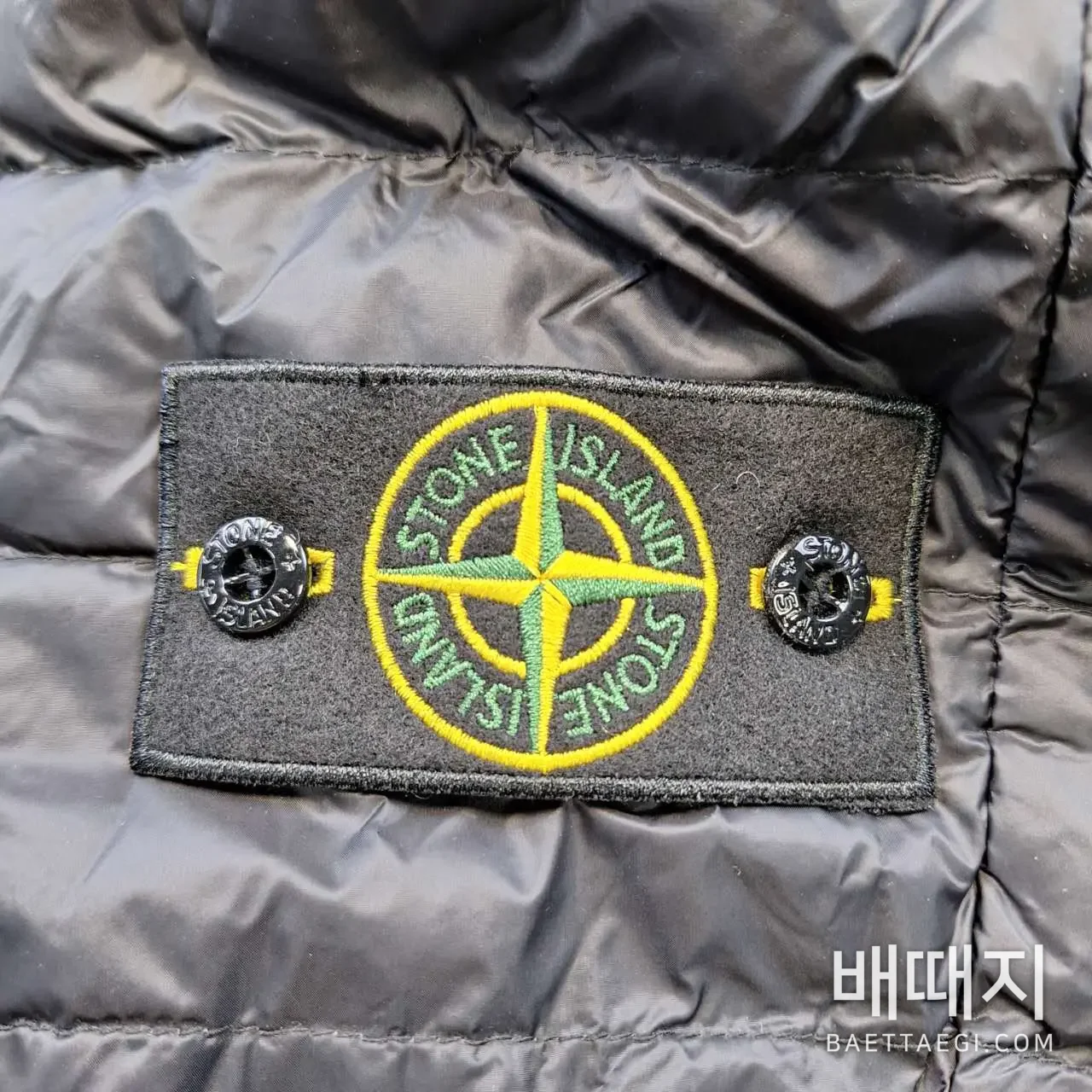 스톤아일랜드 경량패딩 검수사진 3