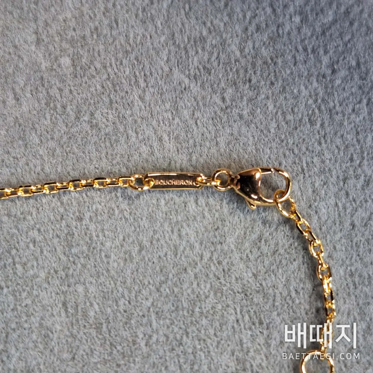 부쉐론 레오파드 캣 다이아몬드 목걸이 검수사진 4