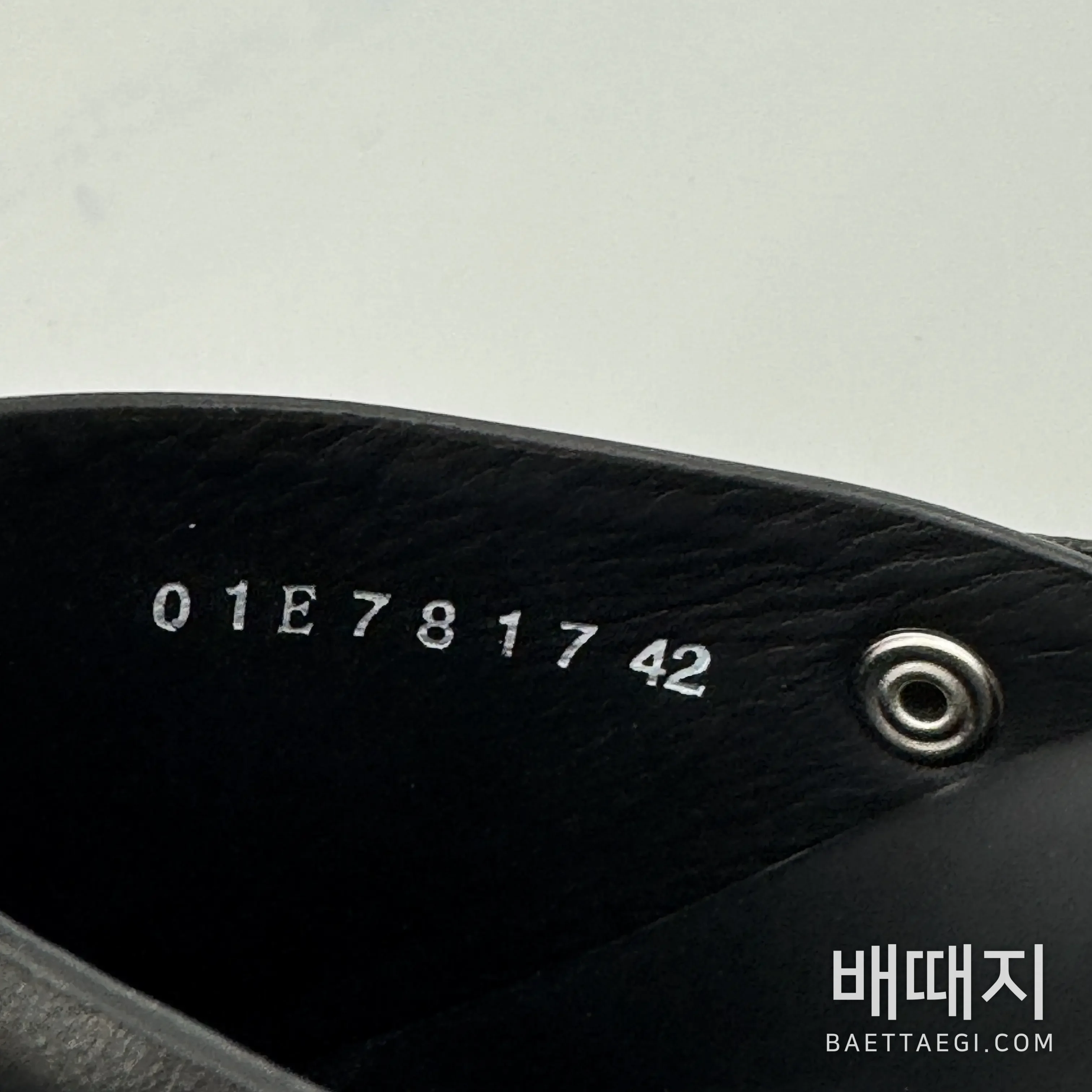 릭오웬스 송아지가죽 샌들 105568 검수사진 7