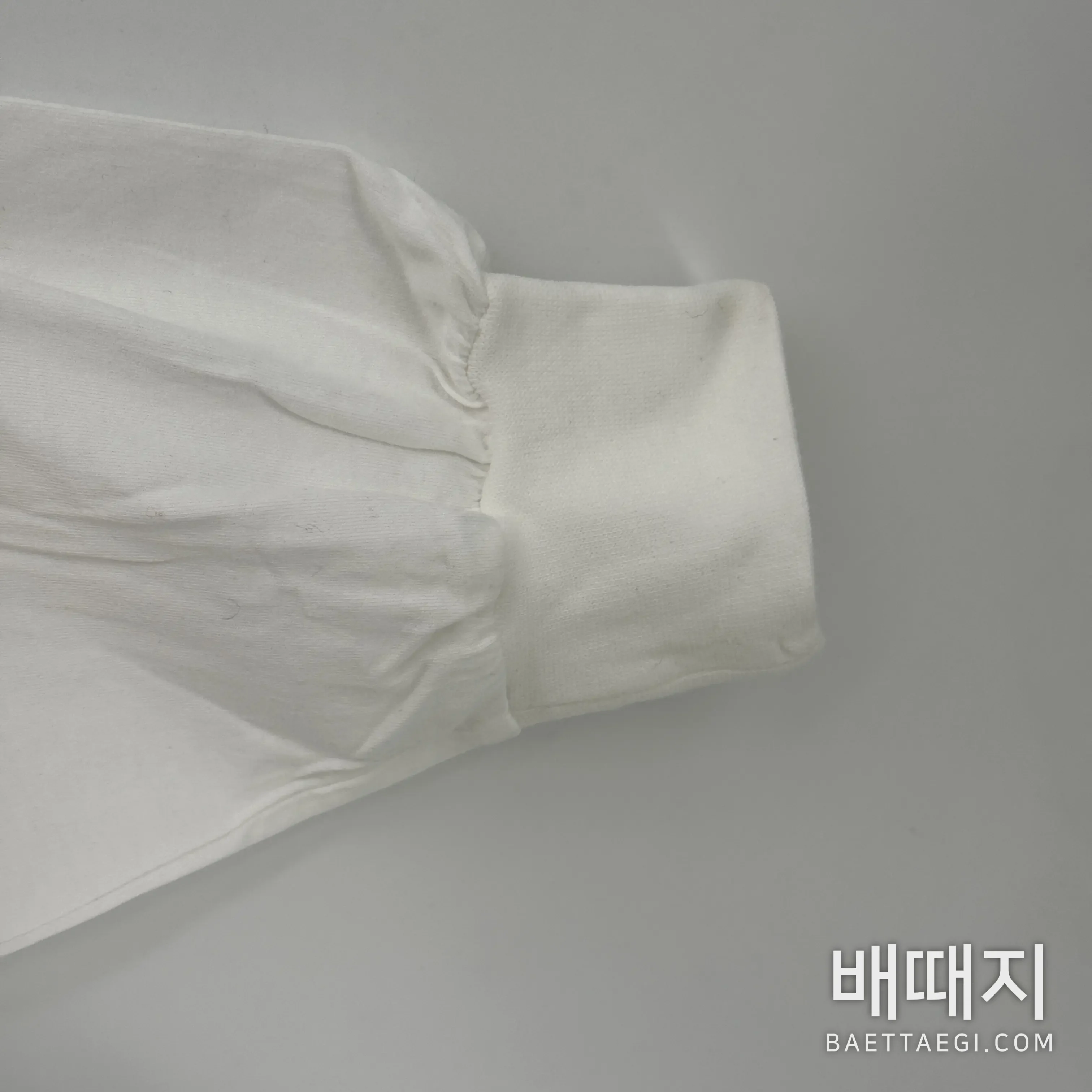 발렌시아가 남성 코마 코튼 긴팔 티셔츠 검수사진 3