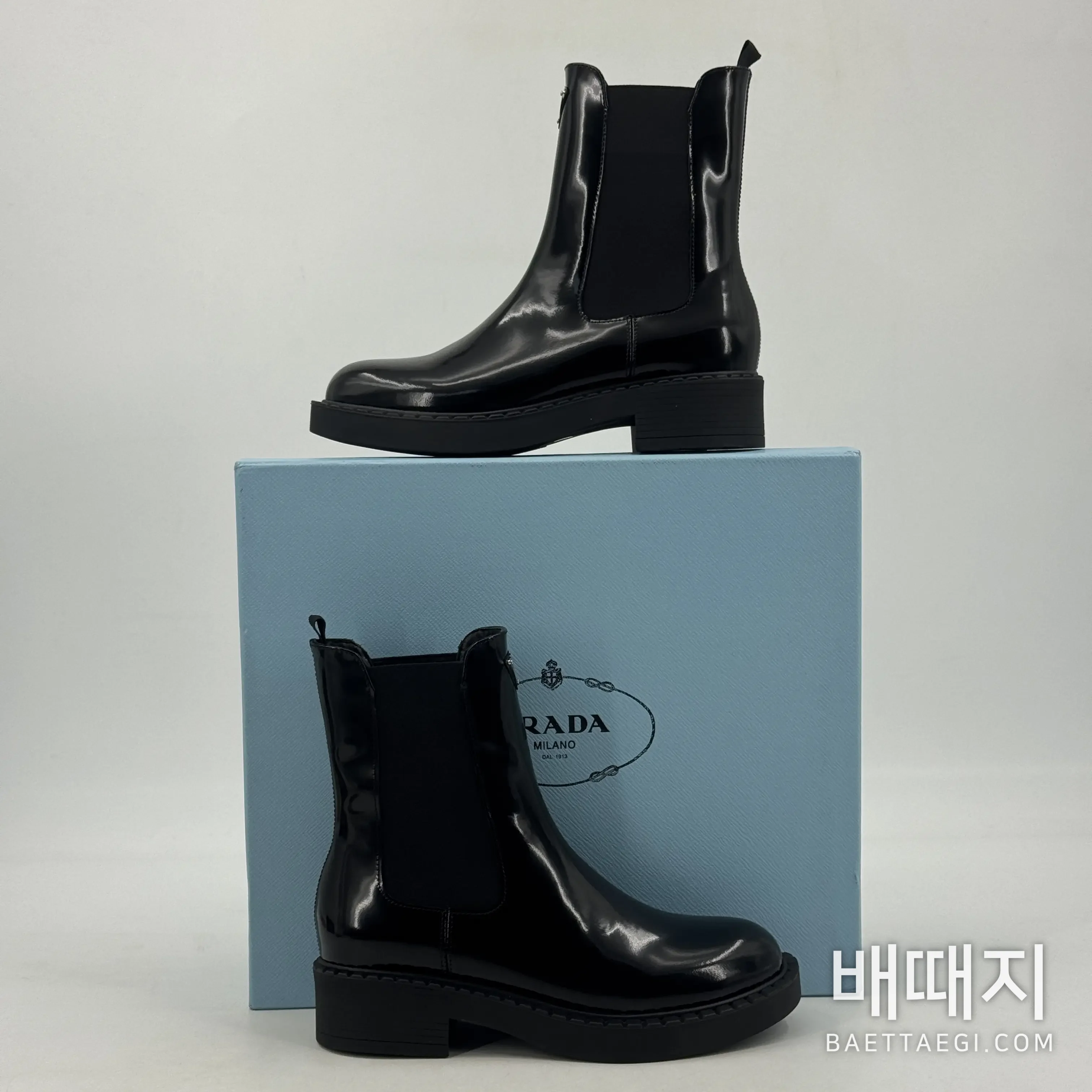 프라다 첼시 부츠 검수사진 4