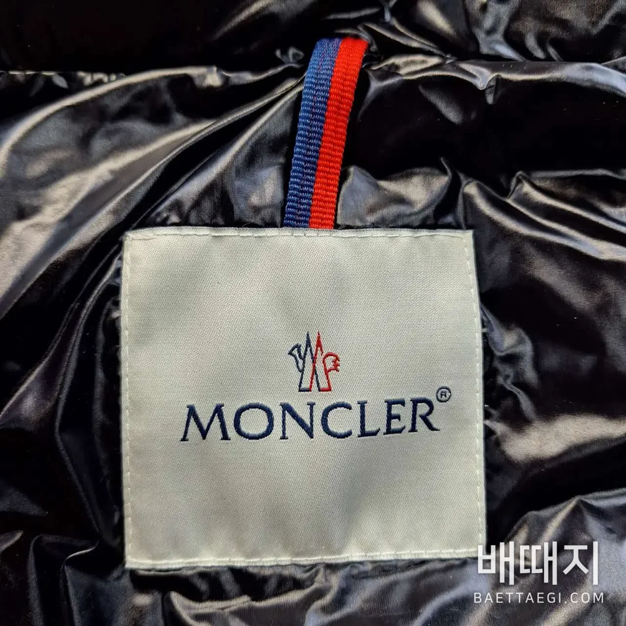 몽클레르 경량 나일론 다운 점퍼 키즈 자켓 검수사진 3