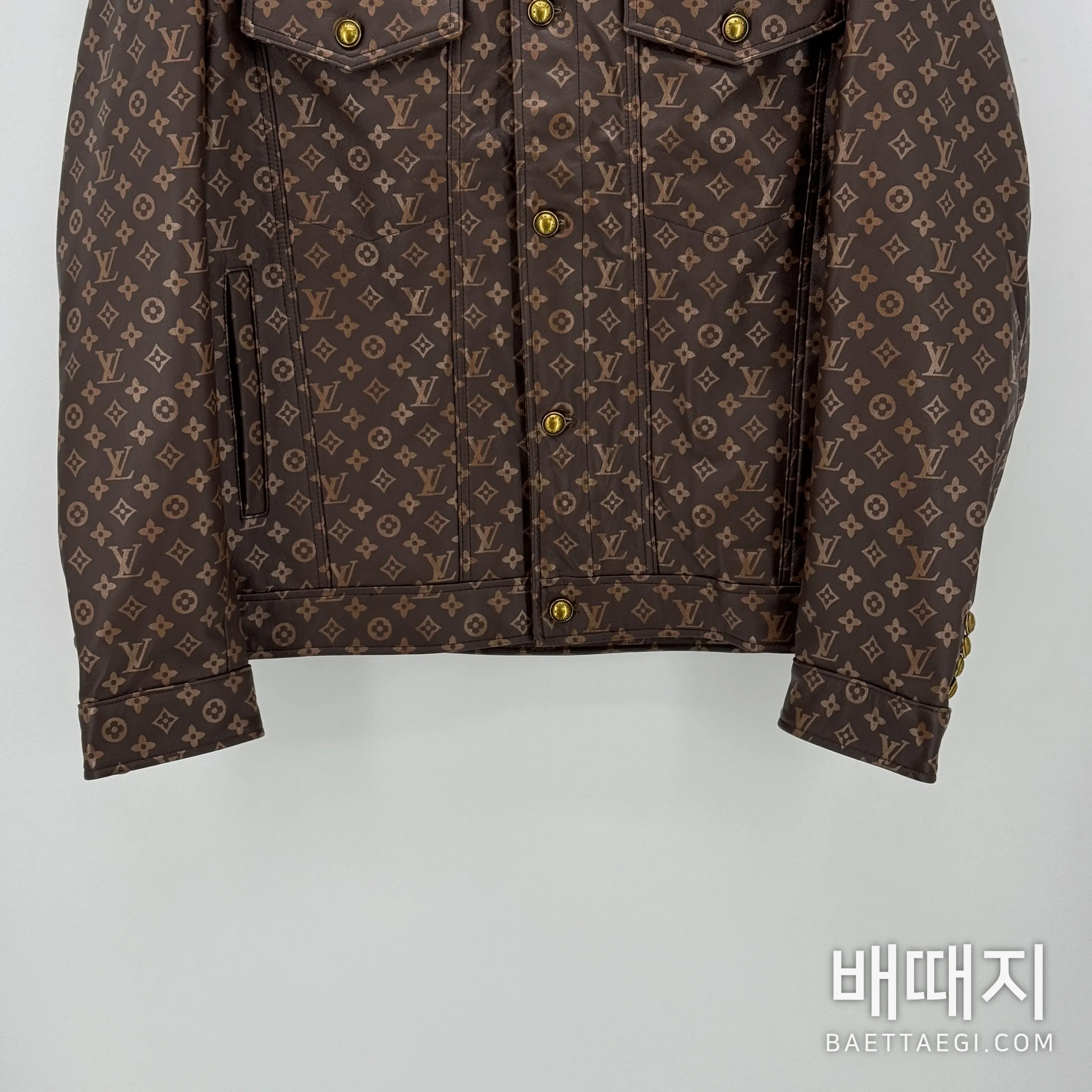 루이비통 가죽 자켓 156218 검수사진 5