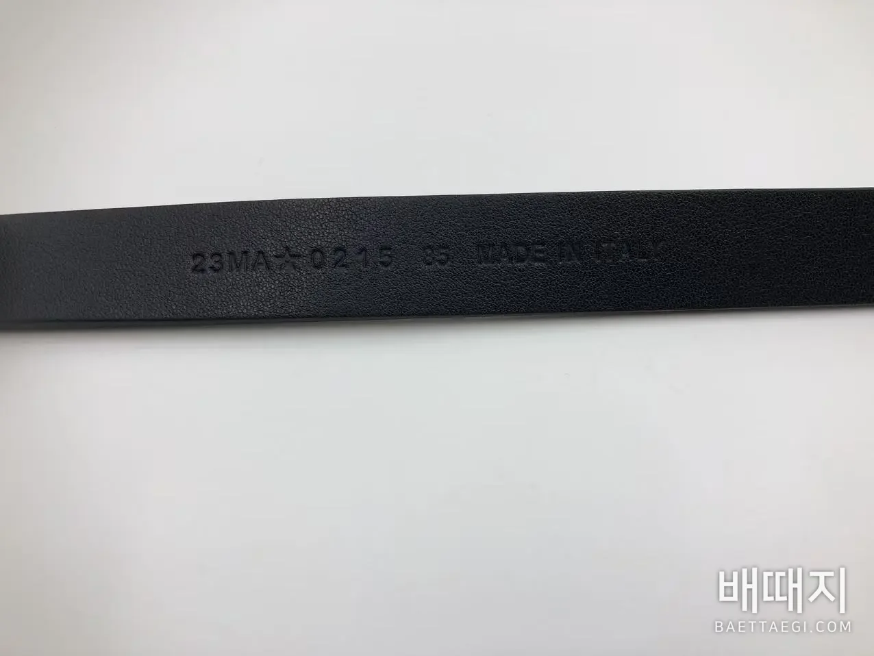 디올 크리스털 장식 가죽 벨트 171883 검수사진 3