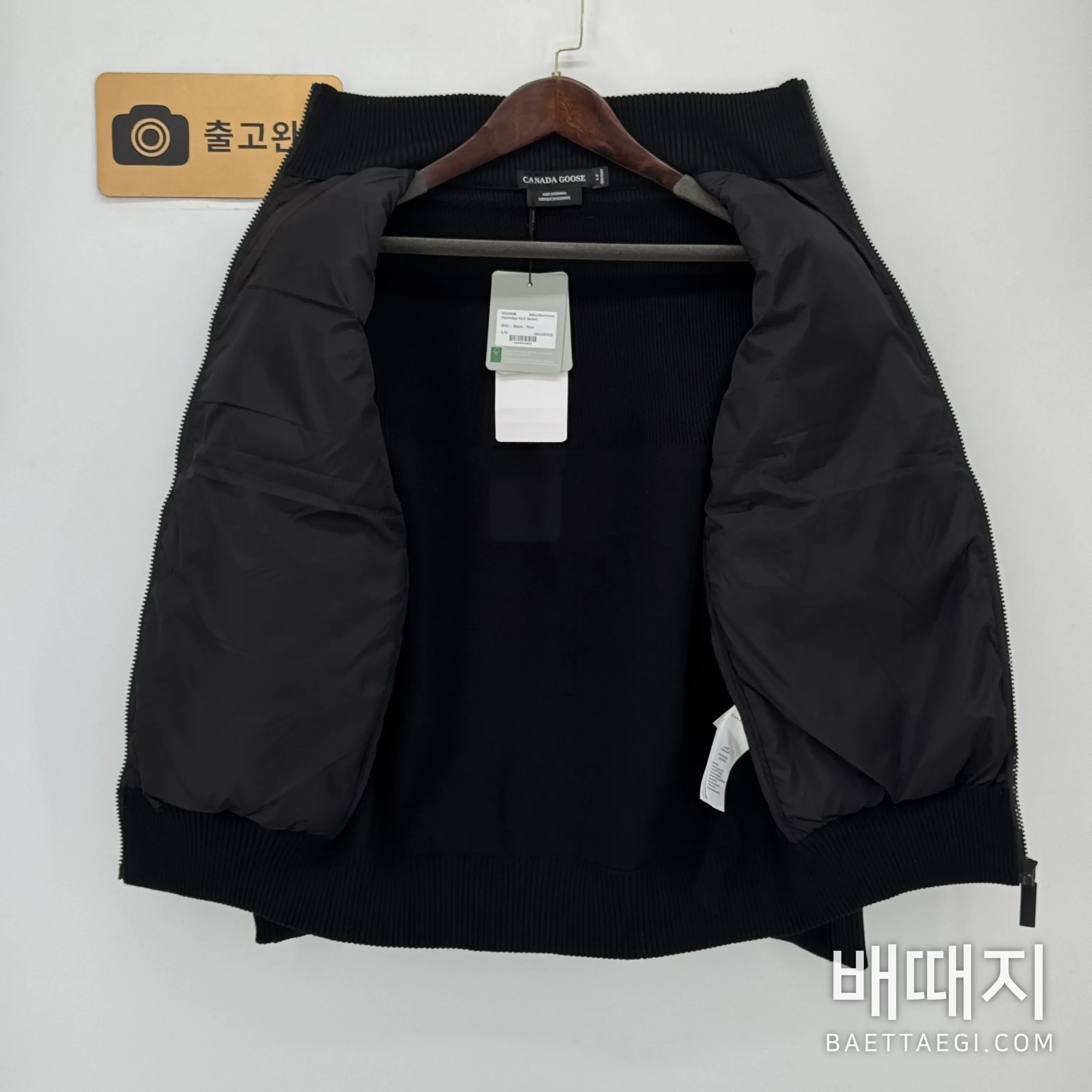 캐나다구스 [RF] 6830 블랙 205676 Canada Goose 6830 검수사진 8