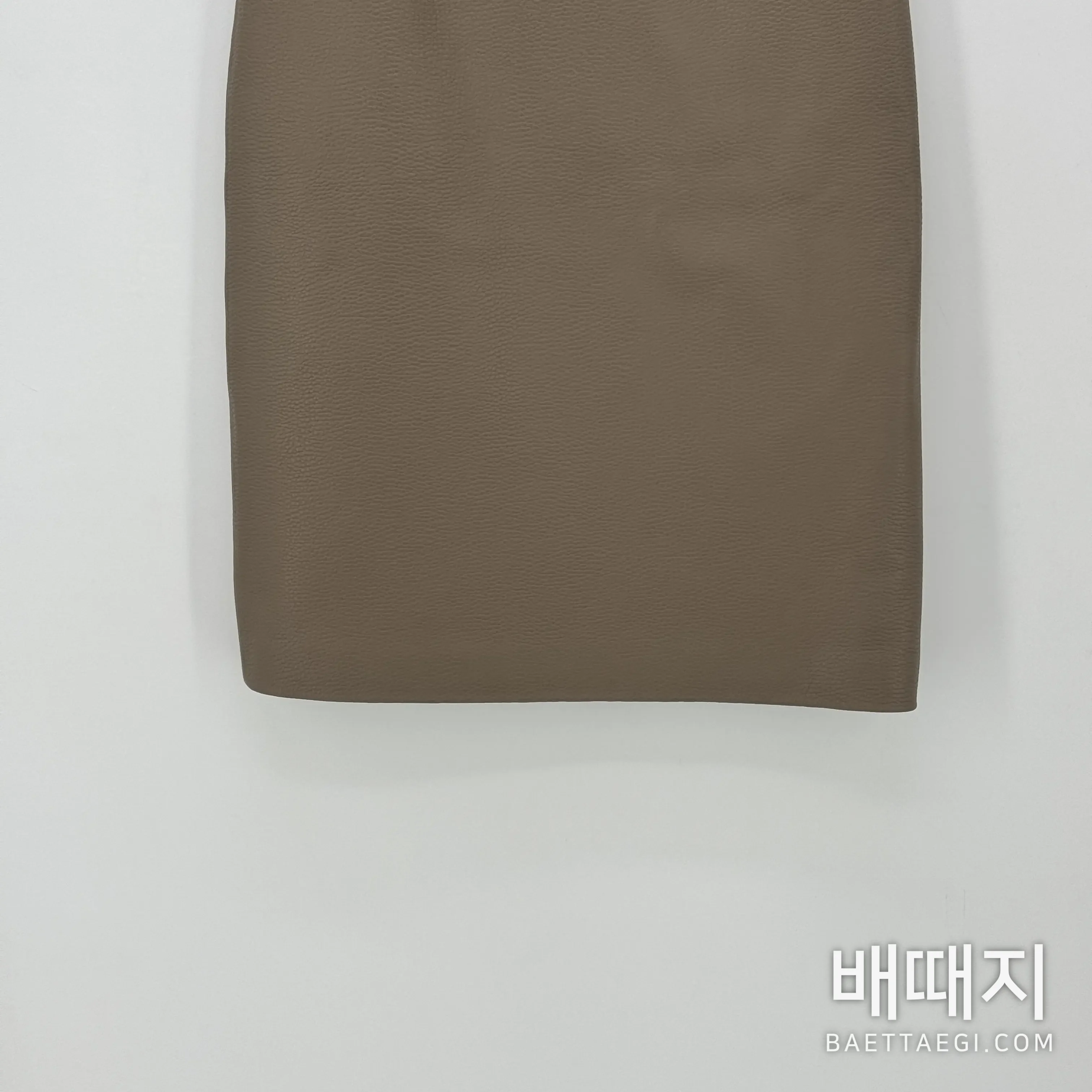 에르메스 램스킨 가죽 여성 스커트 검수사진 4
