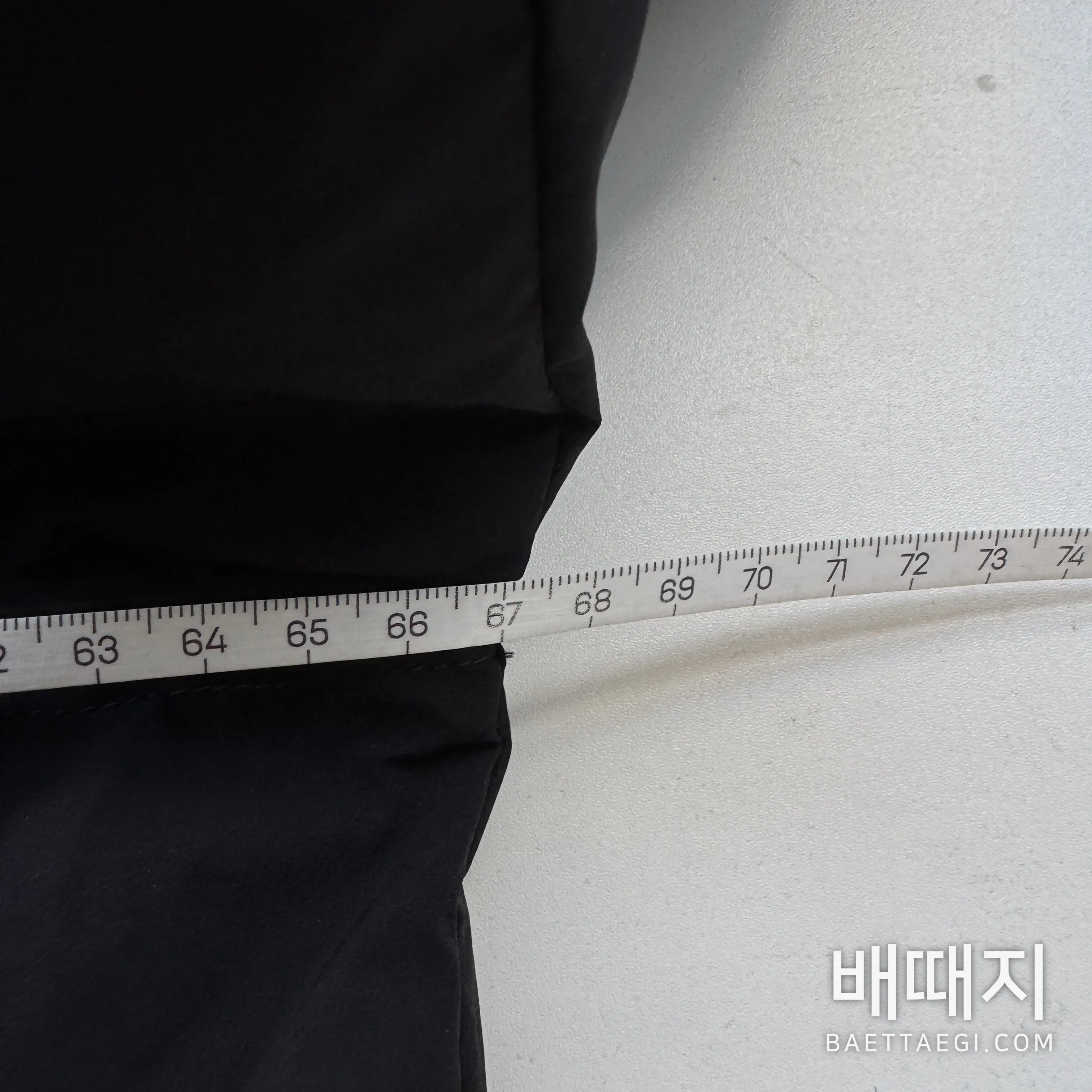 프라다 후드 다운 재킷 검수사진 9