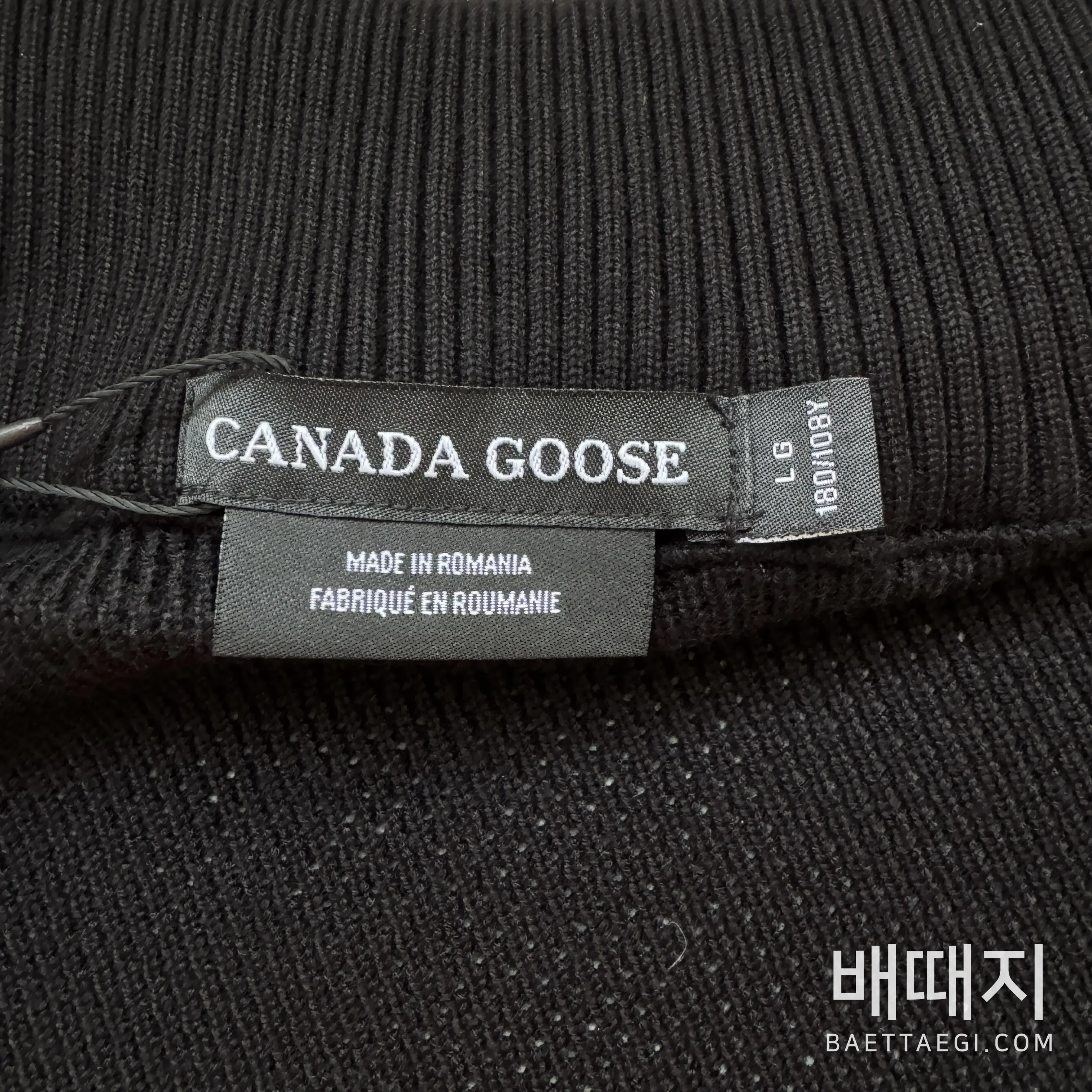 캐나다구스 [RF] 6830 블랙 205676 Canada Goose 6830 검수사진 3