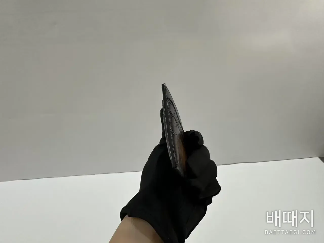 벨루티 탑 그레인 소가죽 카드홀더 지갑 159783 검수사진 6
