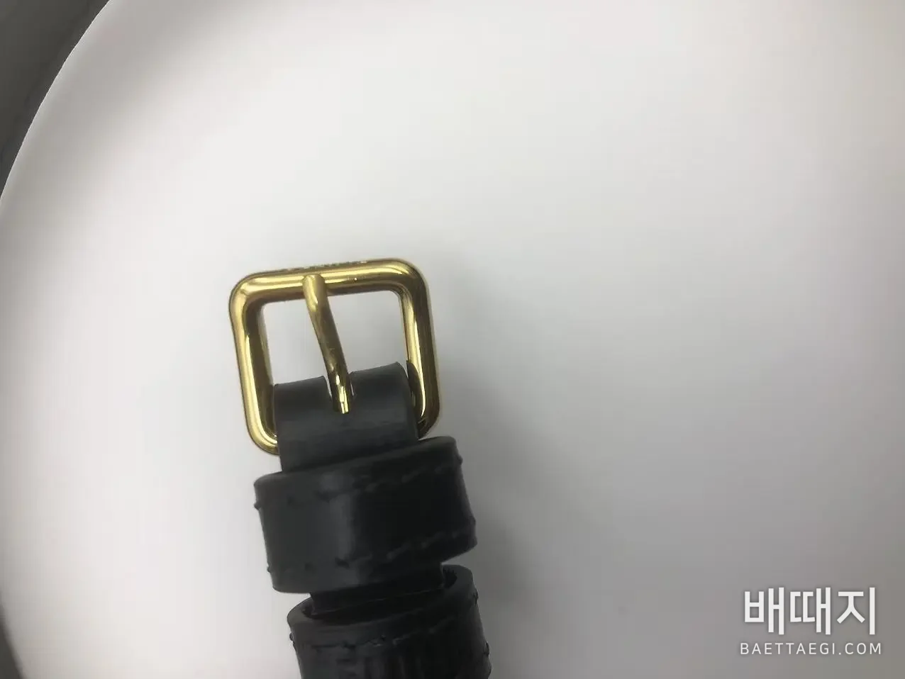 셀린느 베이징 라이프 미디엄 블랙 카프스킨 핸드백 115703 검수사진 14