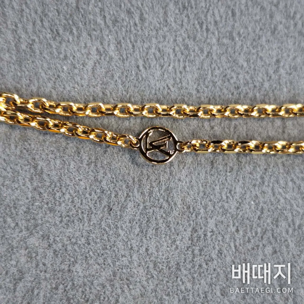 루이비통 MY LV 타이거 헤드 목걸이 검수사진 3