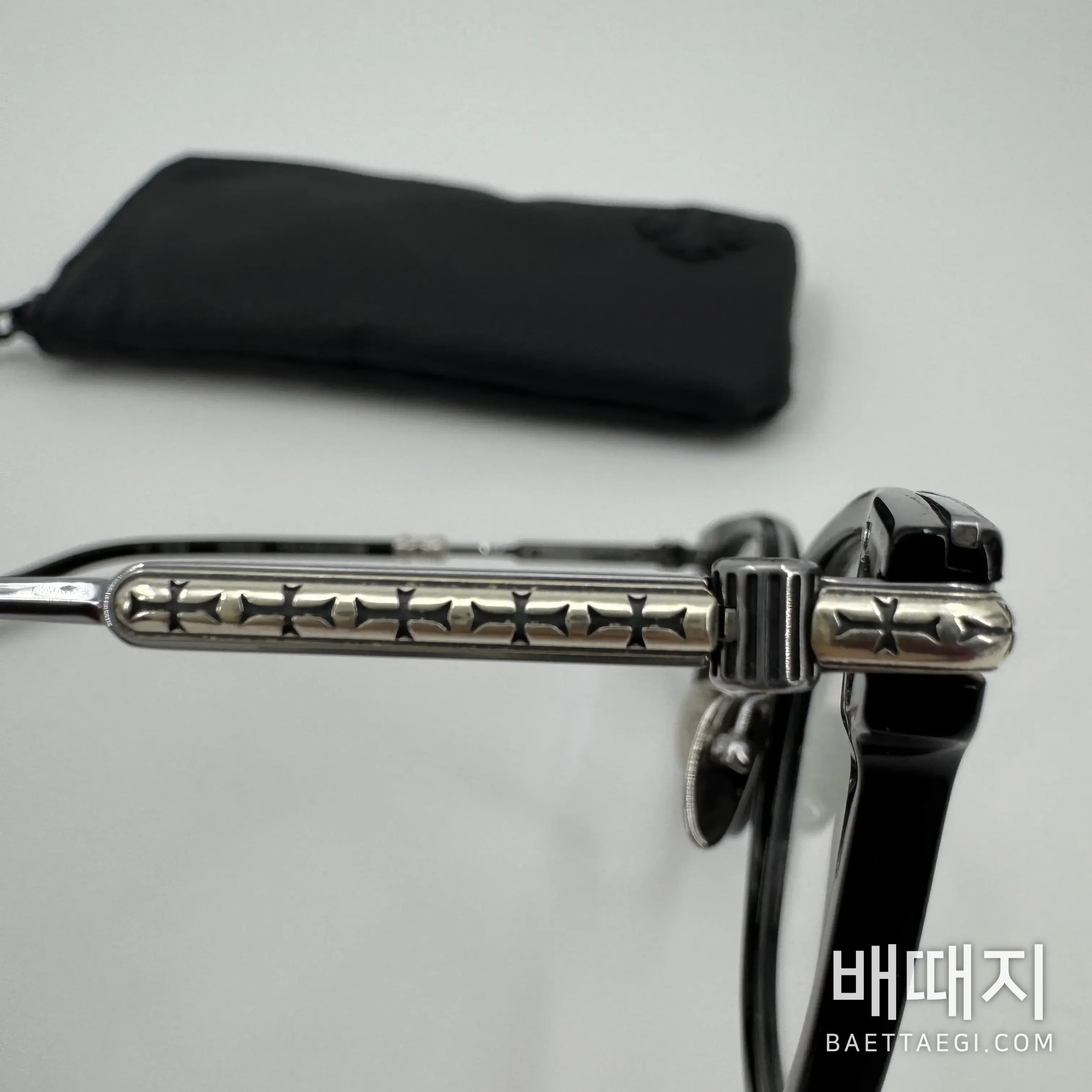 크롬하츠 BONENNOISSEUR II925 실버 선글라스 107684 검수사진 7