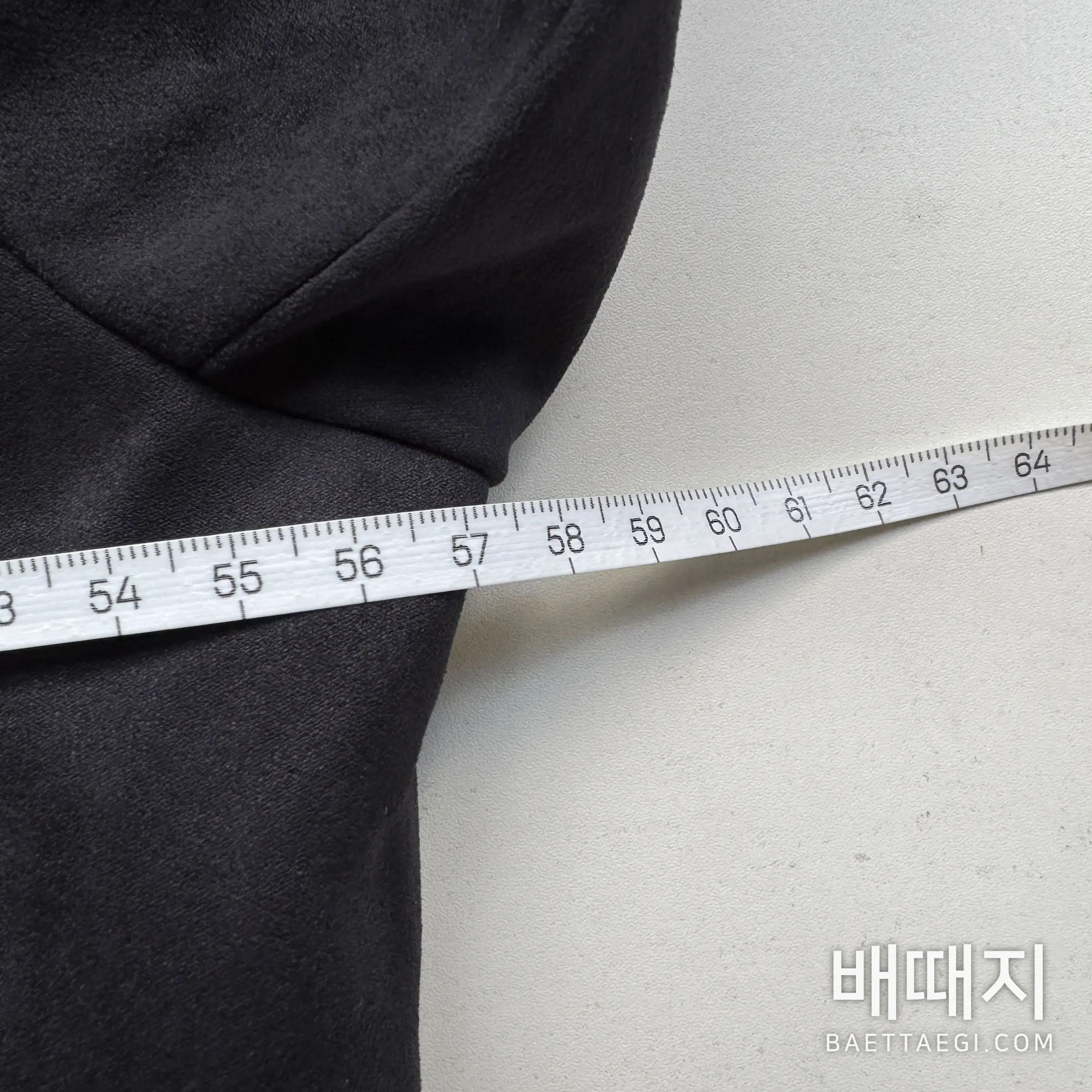 로로피아나 스웨이드 카라 다운 자켓 187752 검수사진 8