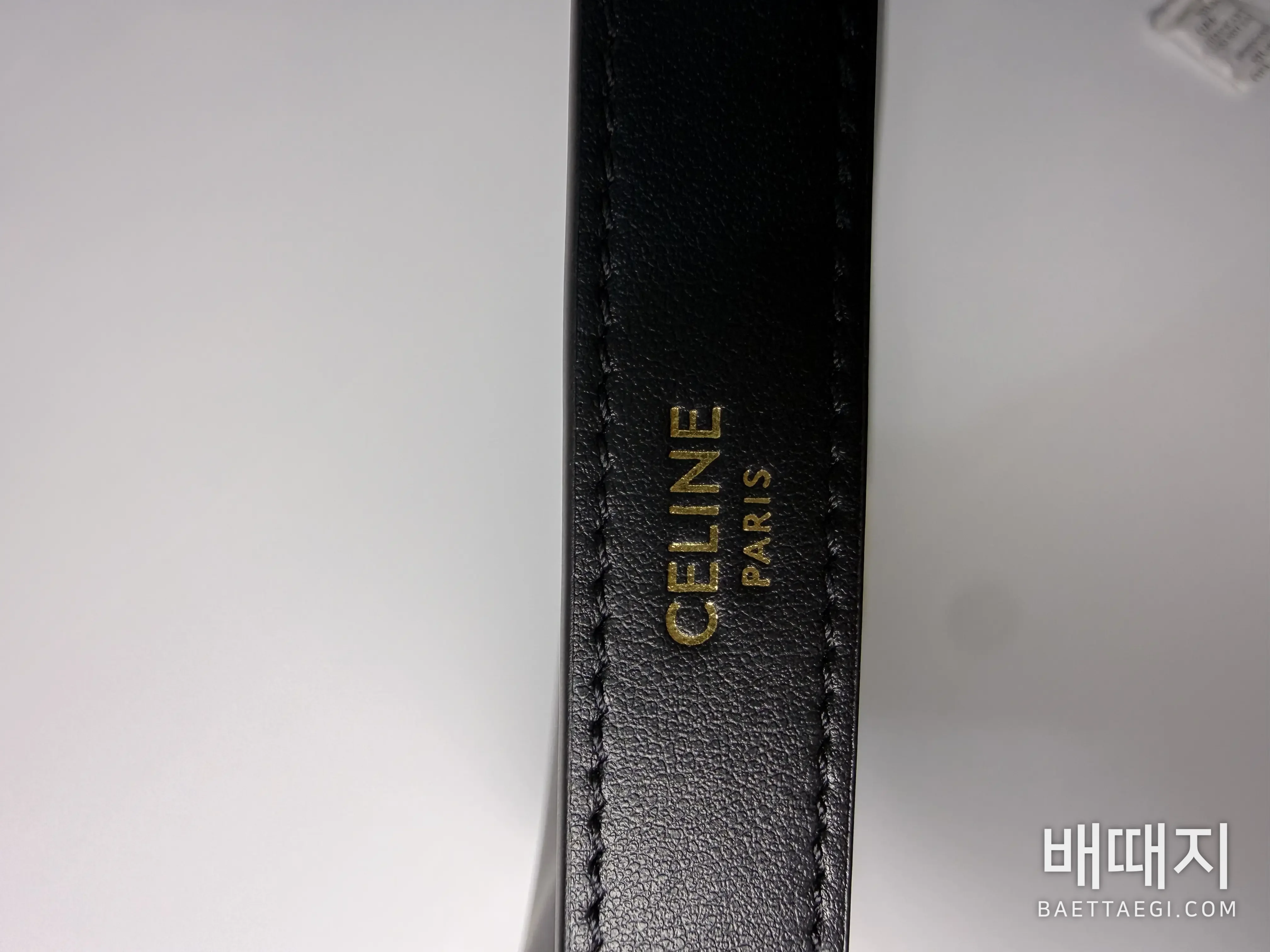 셀린느 올레더 블랙 SKIN 언더암 가방 86154 검수사진 8