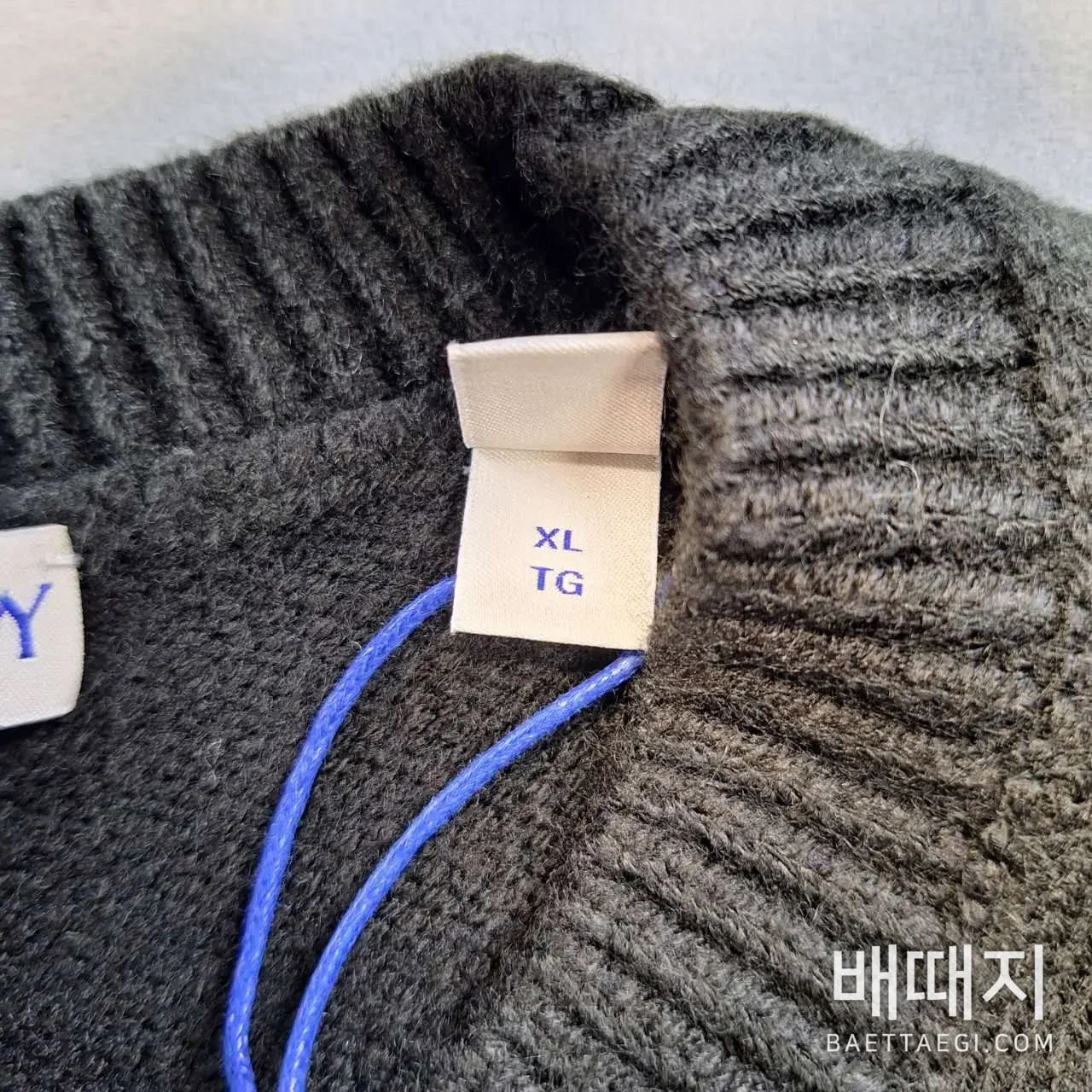 버버리 남성 니트 검수사진 4