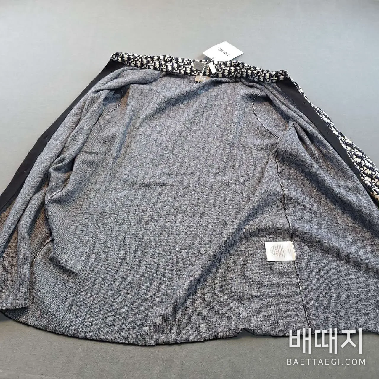 디올 오블리크 자카드 남성 긴팔 셔츠 186324 검수사진 5
