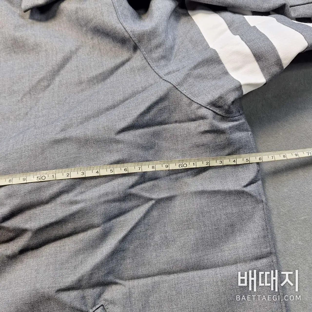 톰브라운 울 더블 레이어 남성 자켓 126385 검수사진 8