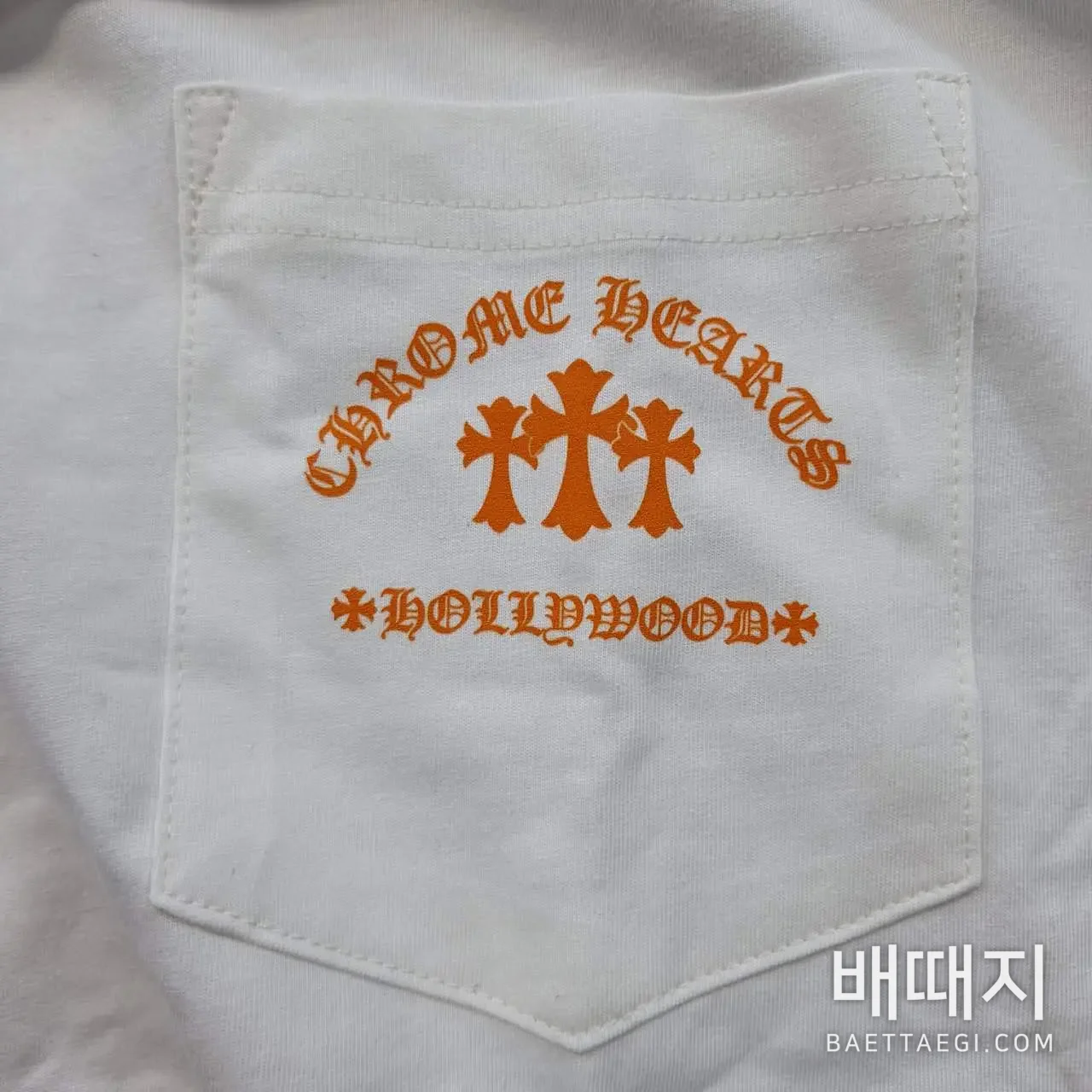 크롬하츠 오렌지 스리 크로스 남성 긴팔 159829 검수사진 2
