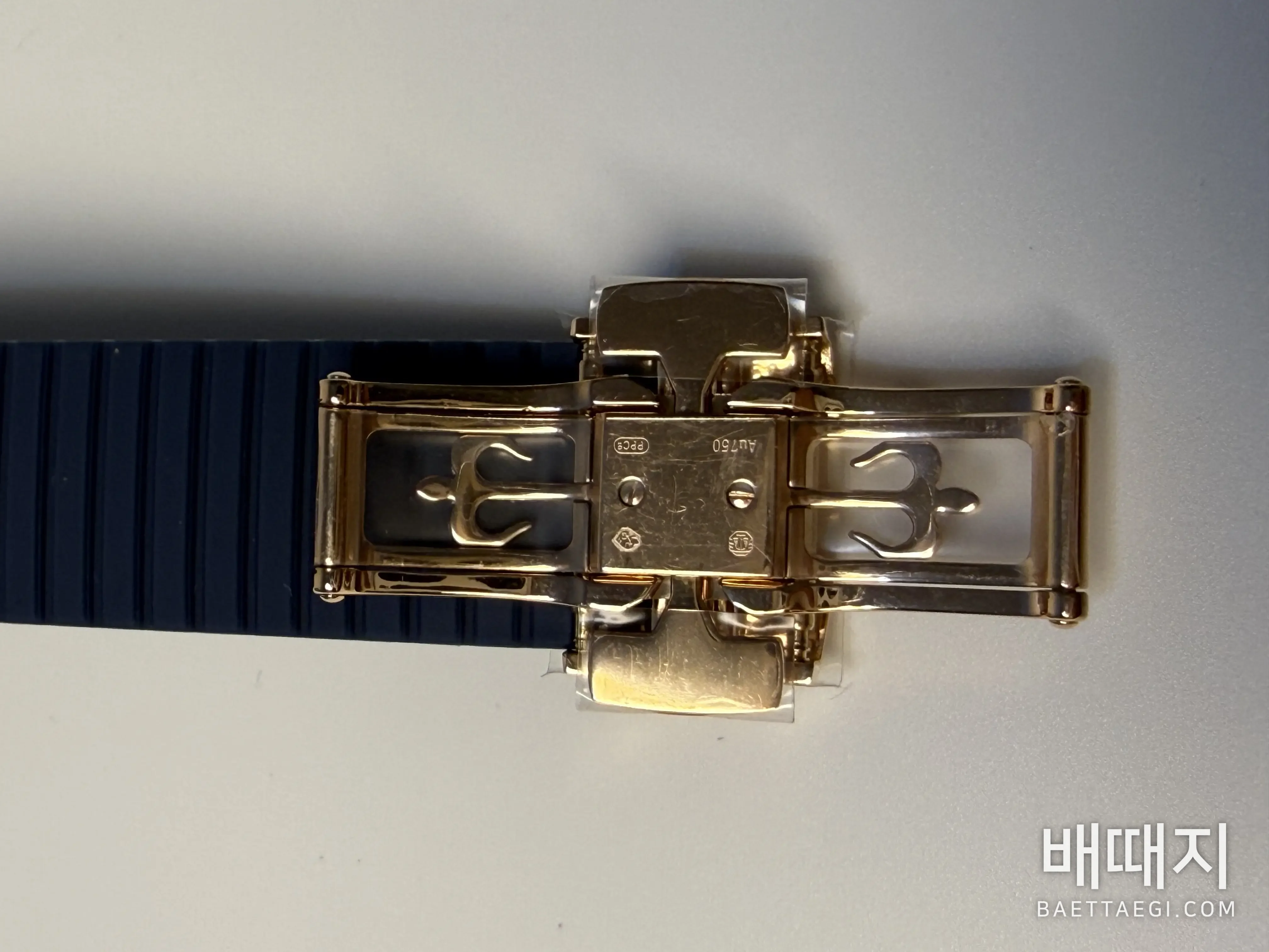 파텍필립 아쿠아넛 5261 R 다이아 자동 블루 다이얼 로즈골드 3K 공장 레플리카 43970 Patek Philippe 검수사진 9
