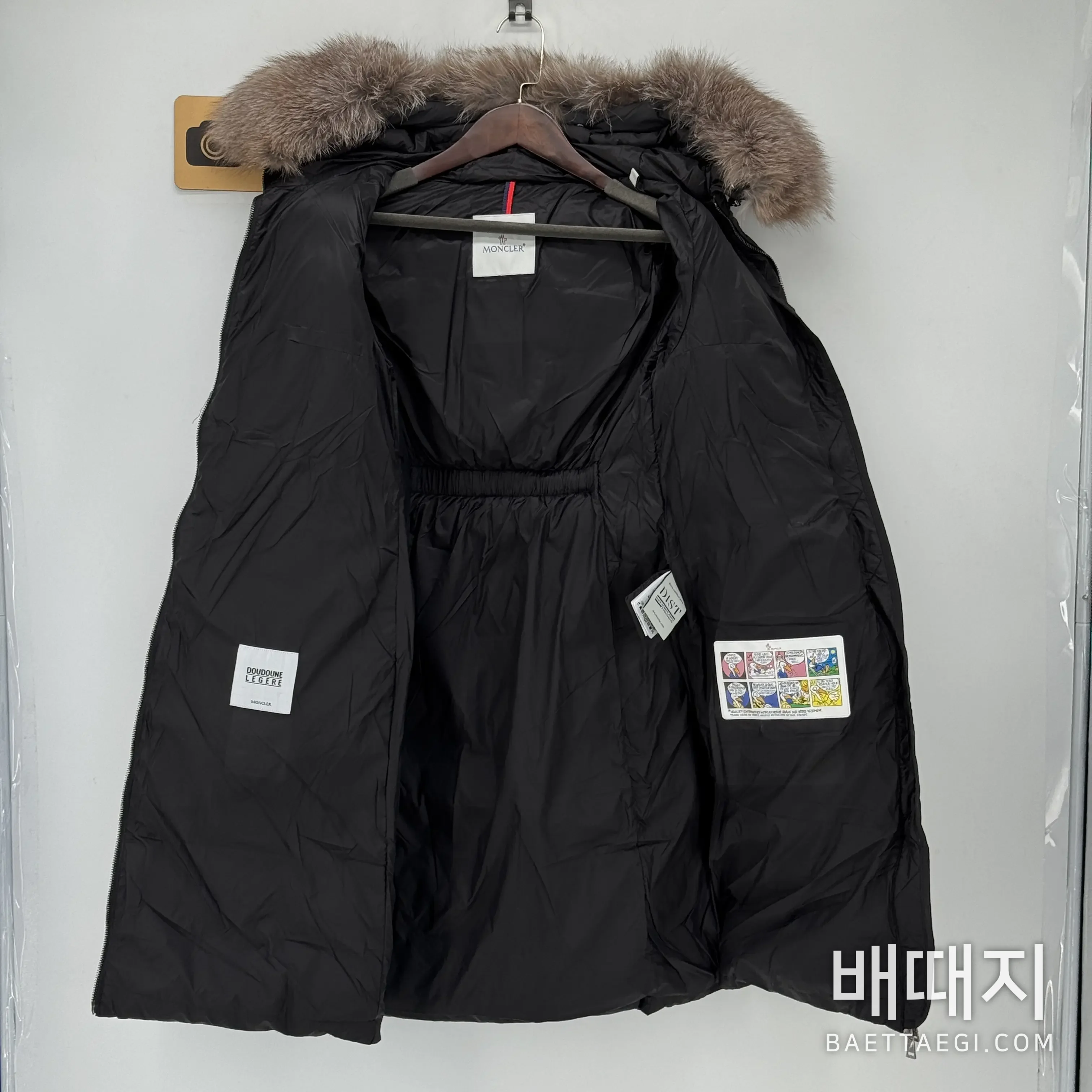 몽클레르 여성 후드 패딩 재킷 검수사진 5