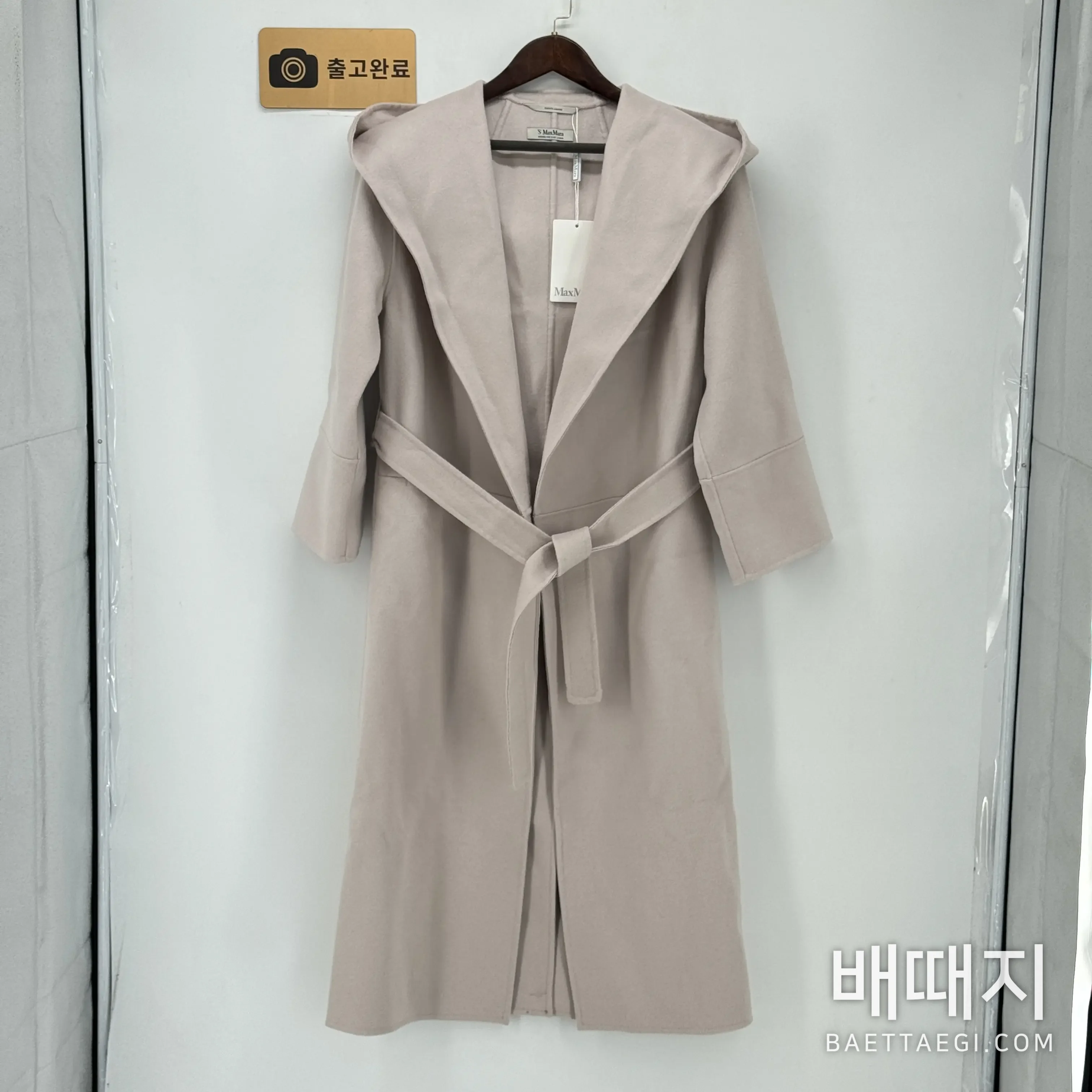 자켓 캐시미어 롱 코트 검수사진 1