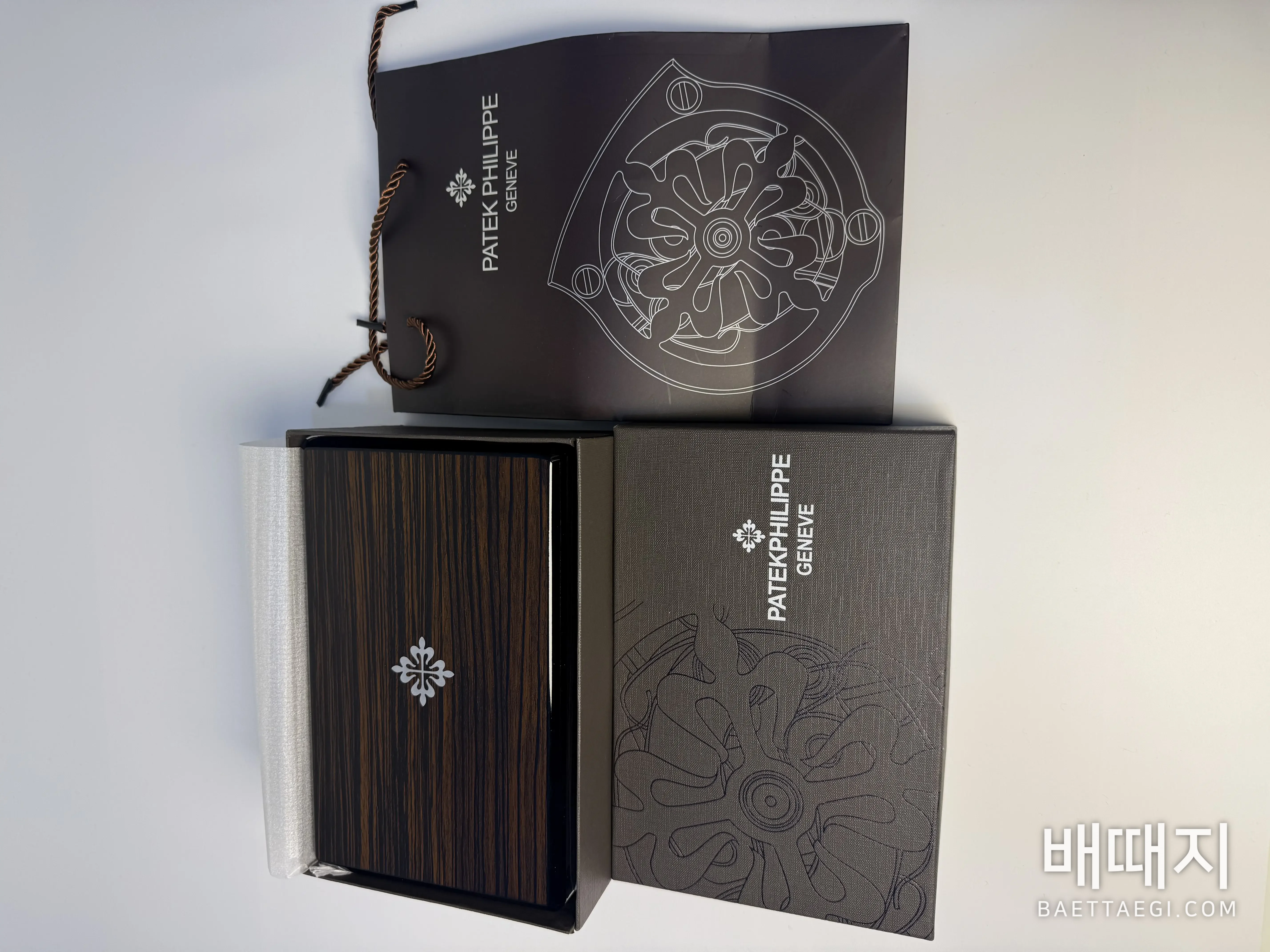 파텍필립 아쿠아넛 5261 R 다이아 자동 블루 다이얼 로즈골드 3K 공장 레플리카 43970 Patek Philippe 검수사진 13