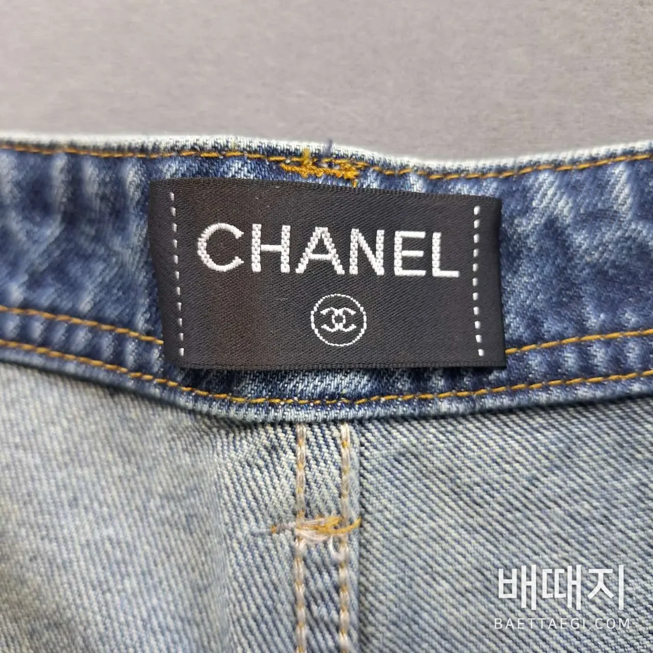 샤넬 데님 여성 바지 199449 검수사진 3
