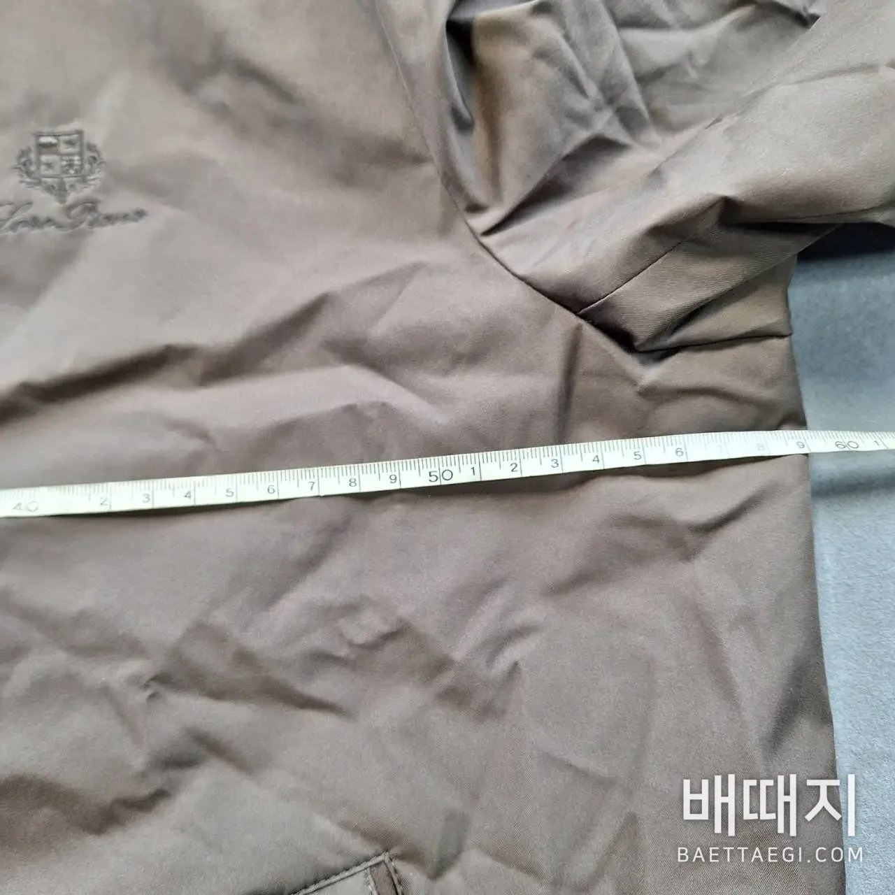 로로피아나 나일론 방풍 남성 자켓 26SS 검수사진 5