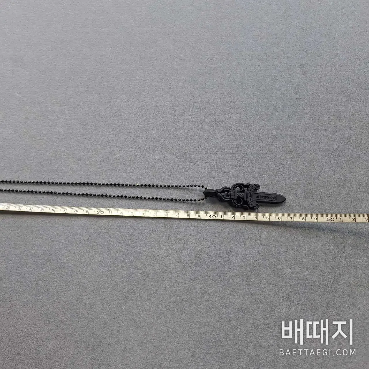 크롬하츠 레진 목걸이 163188 검수사진 7