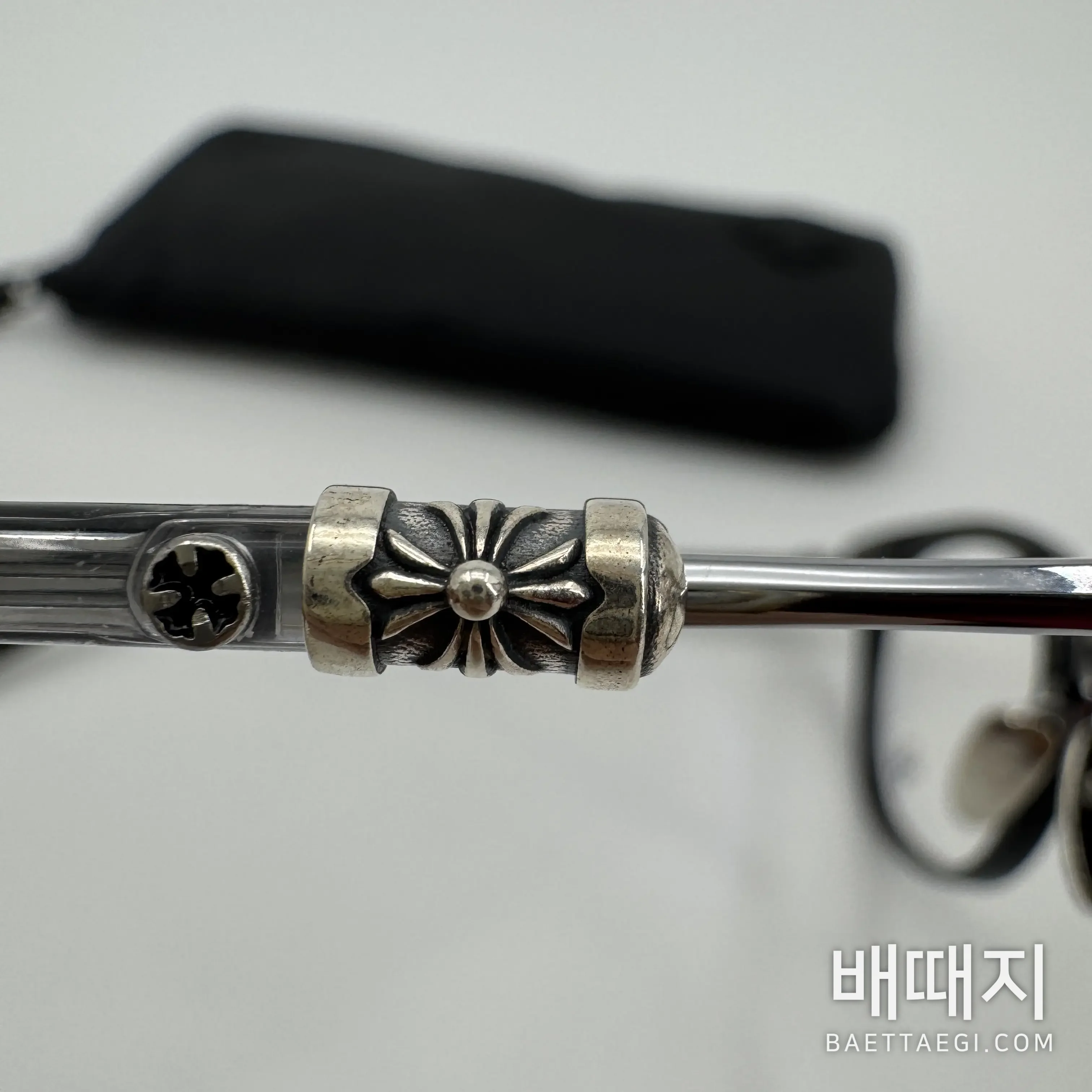 크롬하츠 BONENNOISSEUR II925 실버 선글라스 107684 검수사진 5
